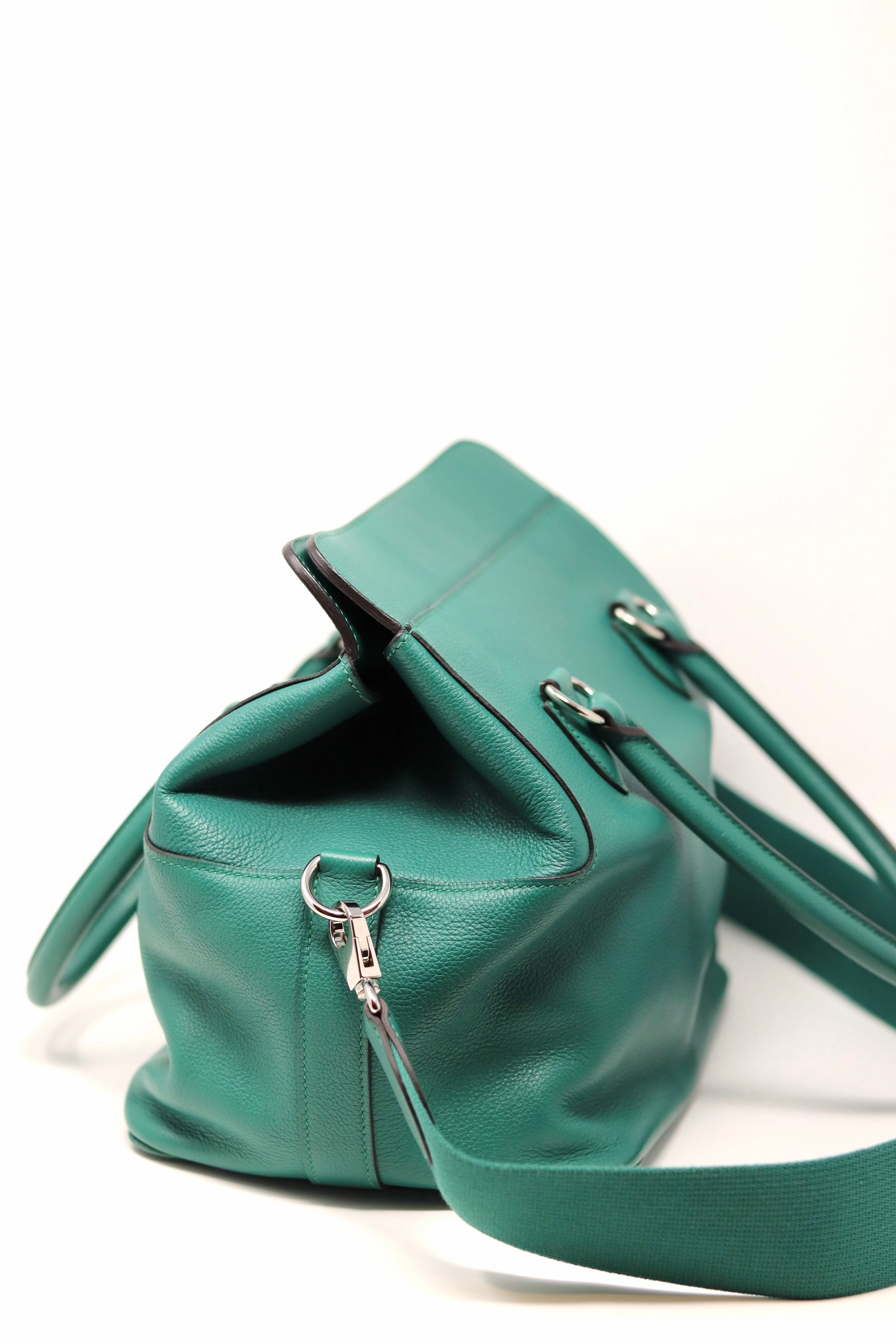 Hermes 2014 ToolBox 26 Shoulder Bag Green
