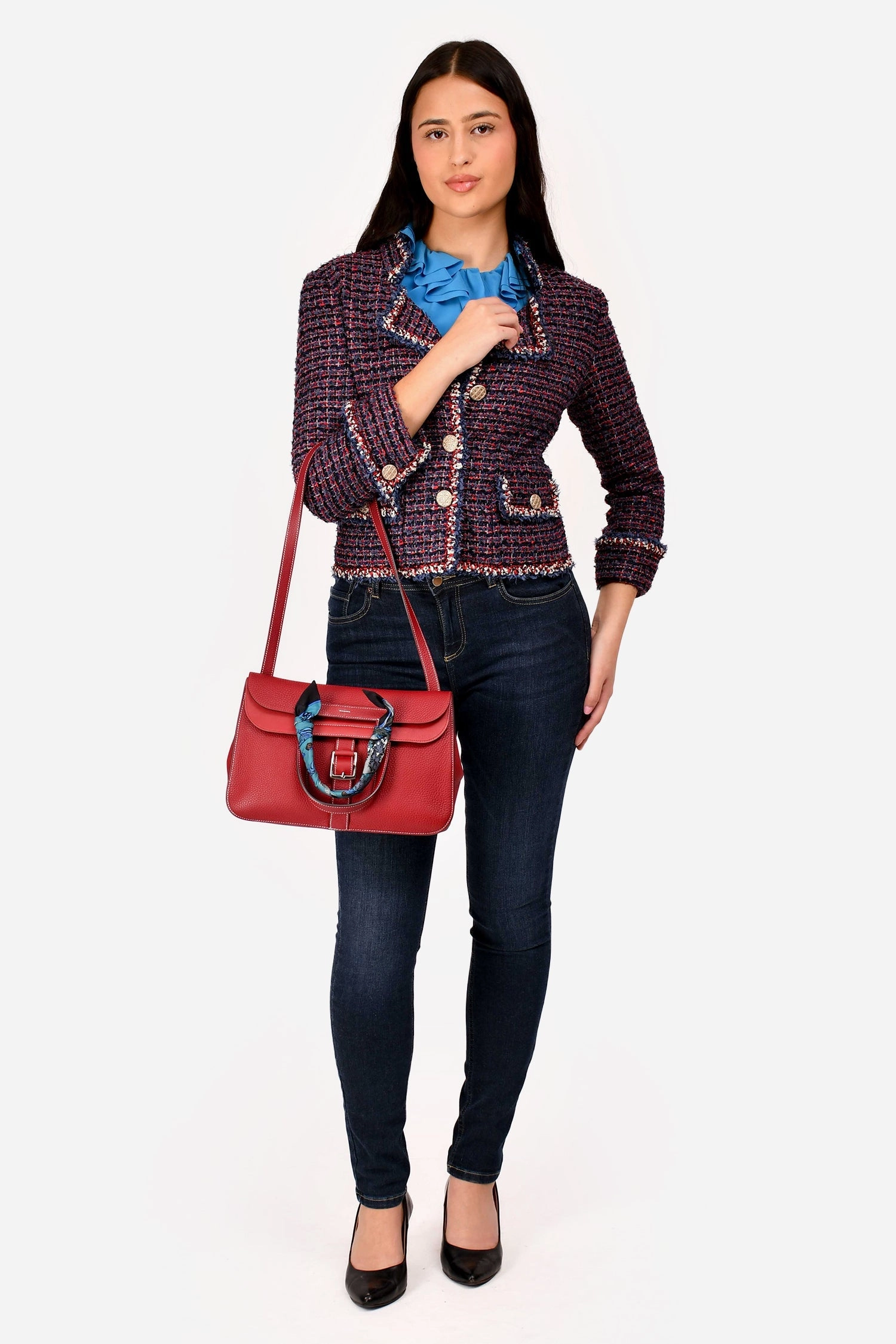 Hermes 2016 Clemence Halzan 31 PHW Crossbody Bag