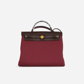 Hermes - Herbag 31 - Rubis / Rouge Sellier Hunter GHW - 2024 - Brand New