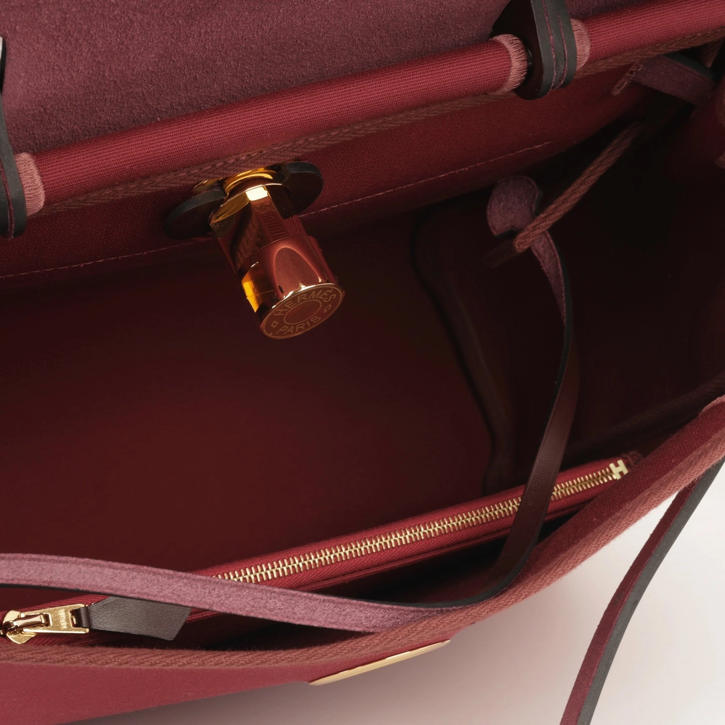 Hermes - Herbag 31 - Rubis / Rouge Sellier Hunter GHW - 2024 - Brand New