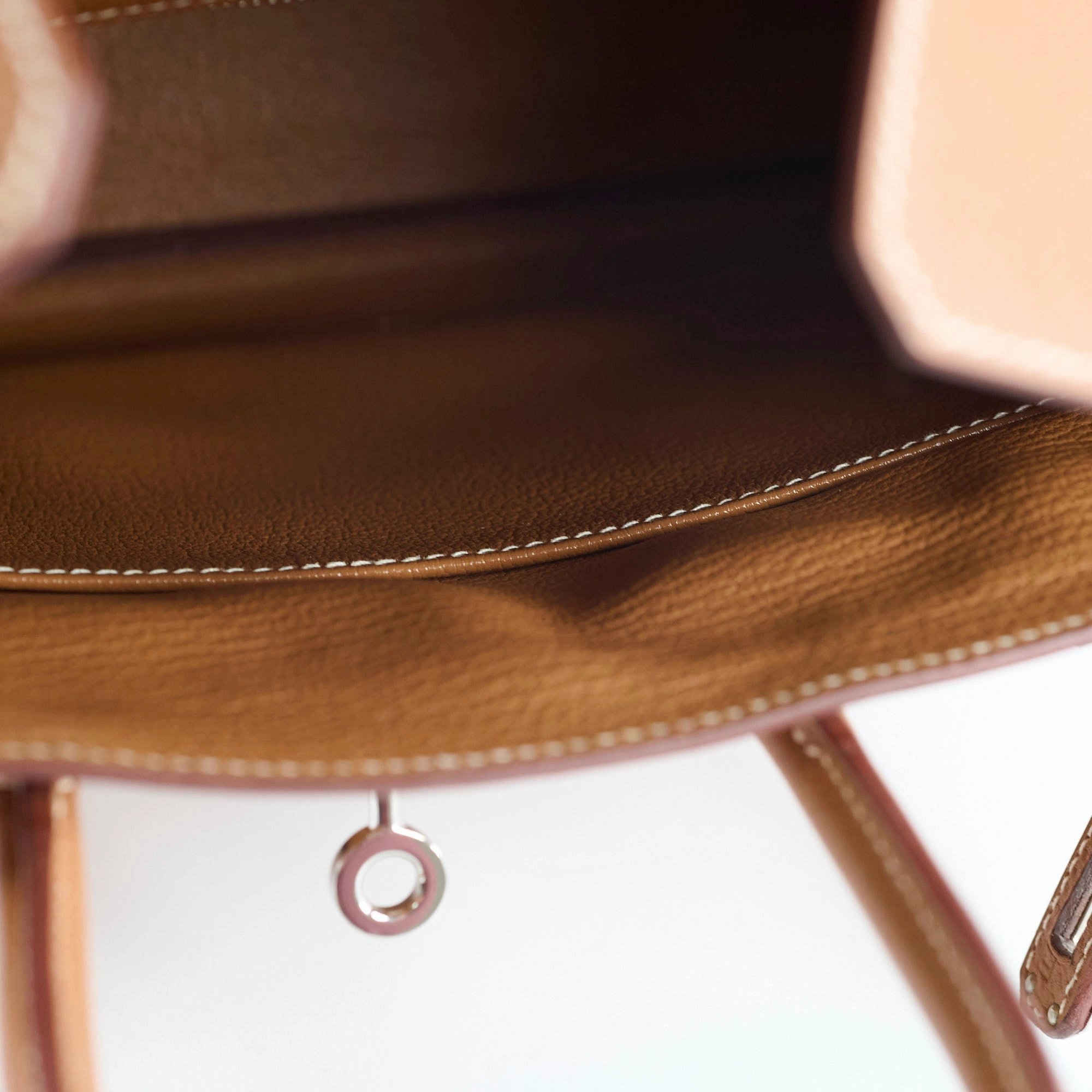 Hermes Birkin 25 Epsom PHW Gold Stamp Square J
