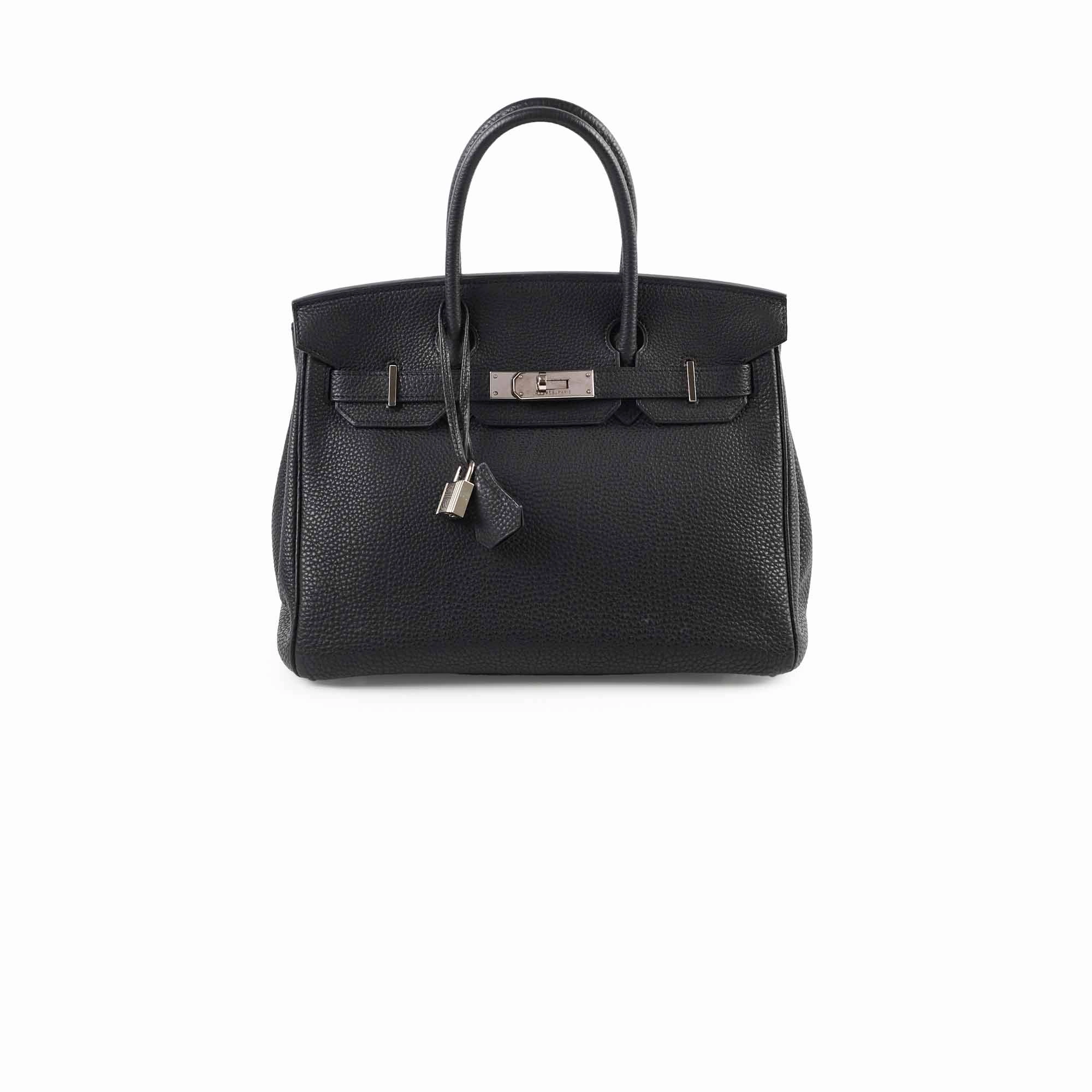Hermes Birkin 30 Noir Togo PHW 2008
