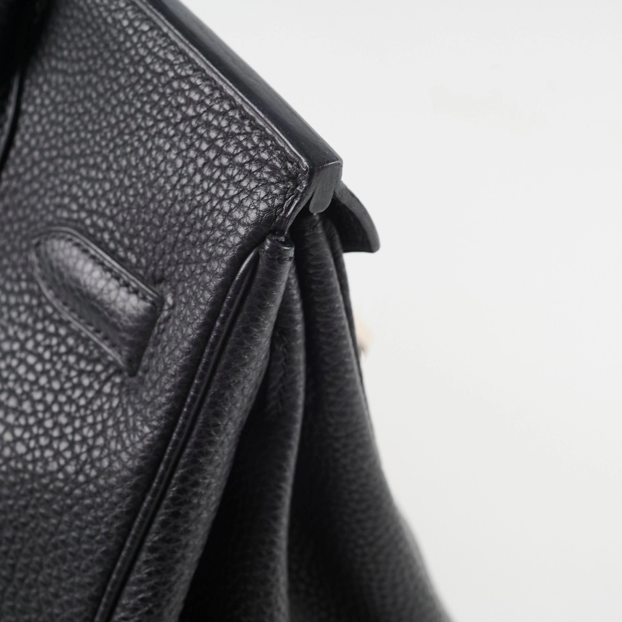 Hermes Birkin 30 Noir Togo PHW 2008