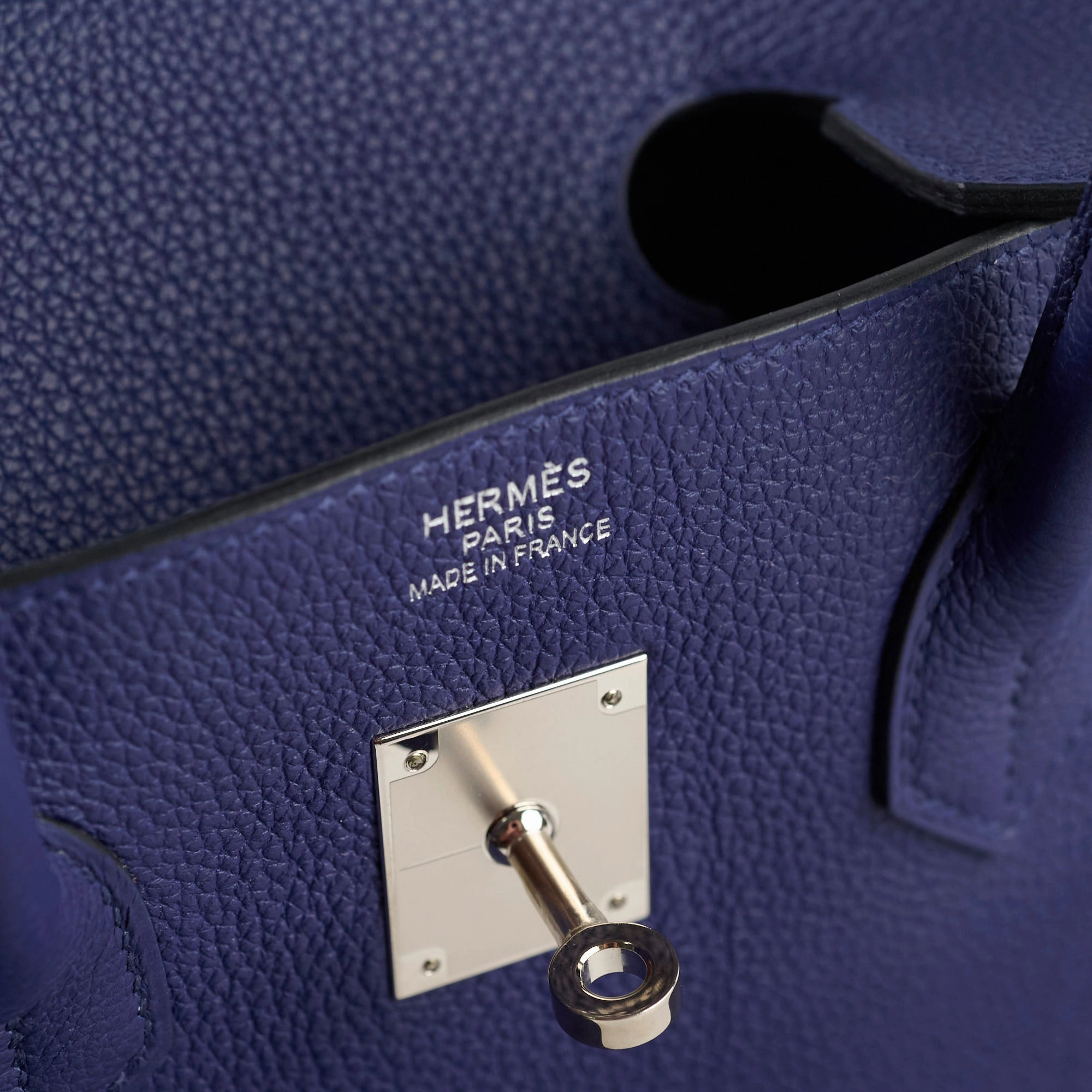 Hermes Birkin 35 Togo Bleu Encre PHW 2018
