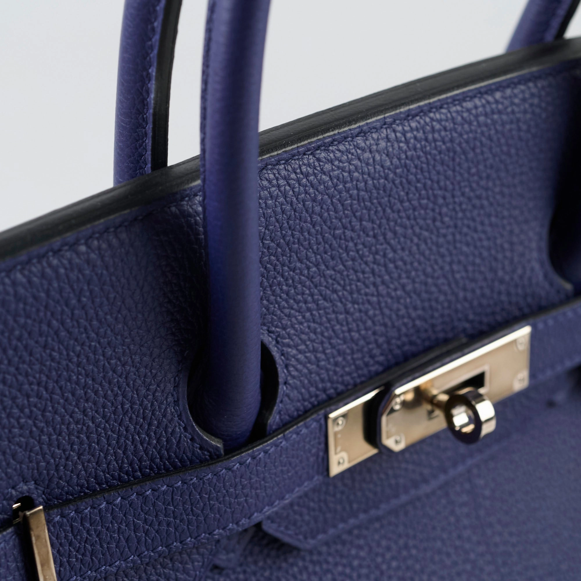 Hermes Birkin 35 Togo Bleu Encre PHW 2018