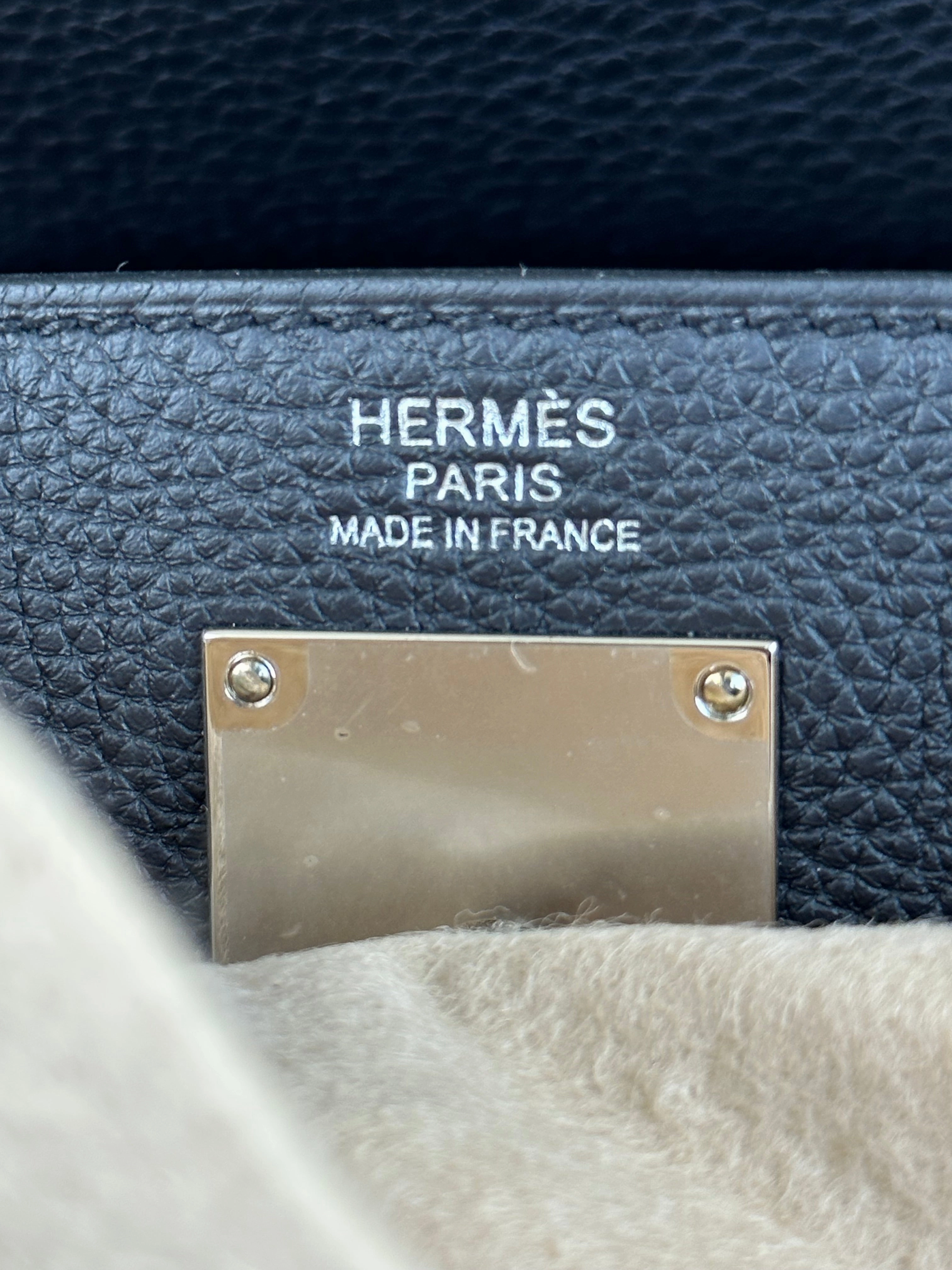 Hermes Black HAC A Dos PM Backpack
