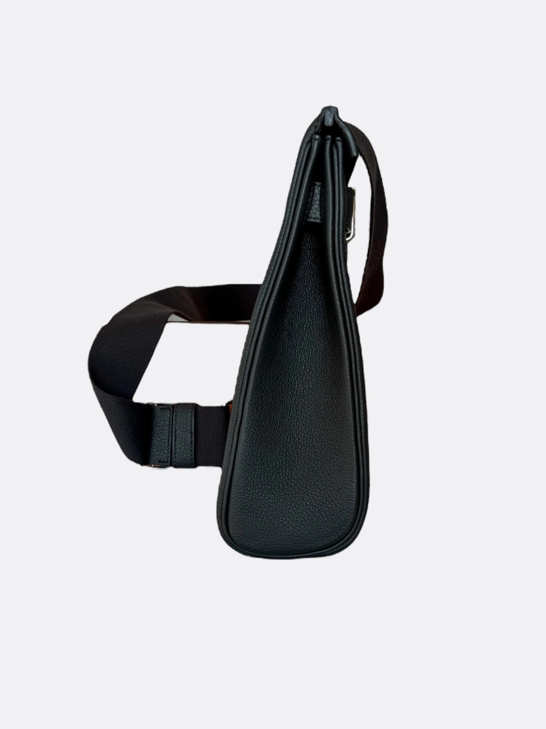 Hermes Black HAC A Dos PM Backpack