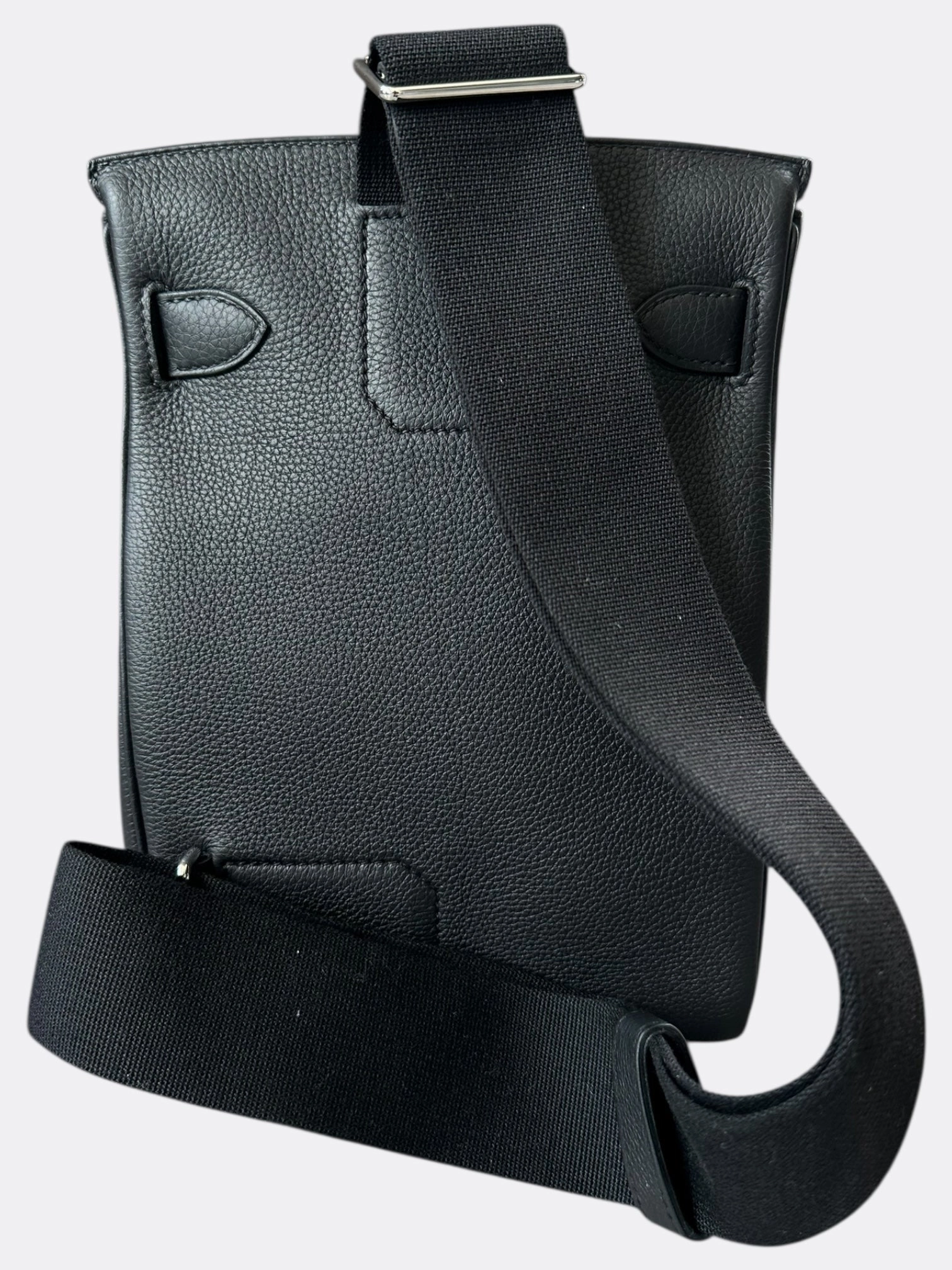 Hermes Black HAC A Dos PM Backpack