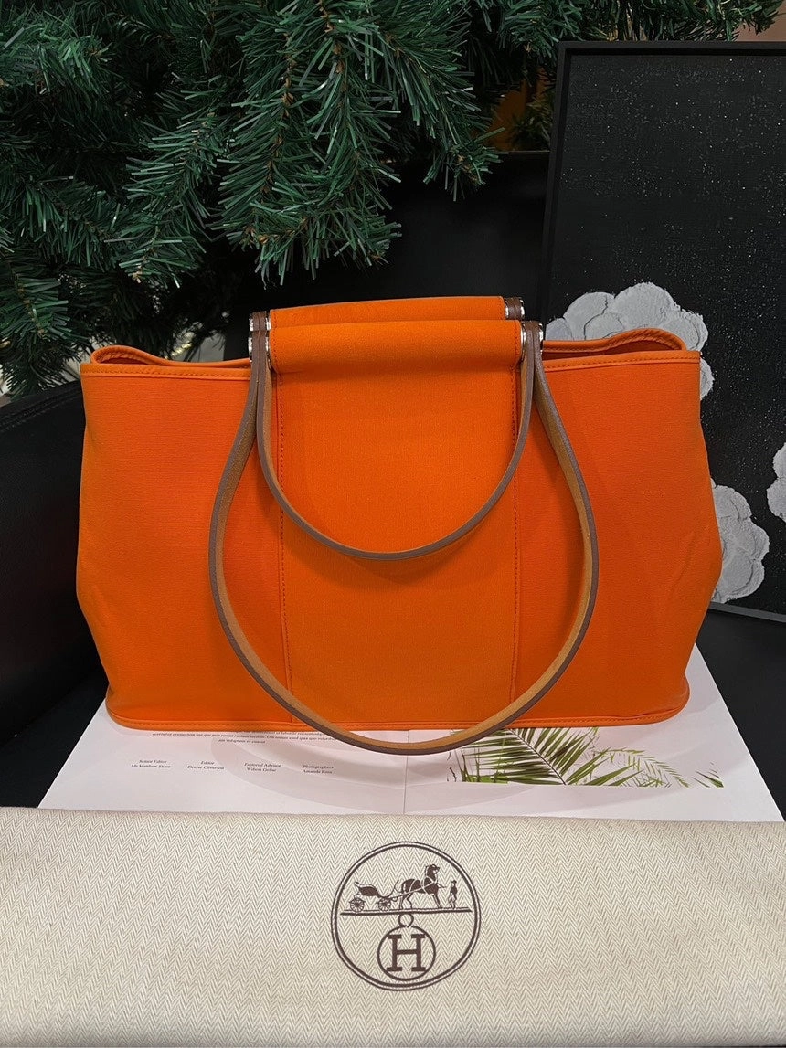 Hermes Cabag Orange One Shoulder Bag