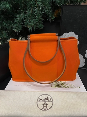 Hermes Cabag Orange One Shoulder Bag