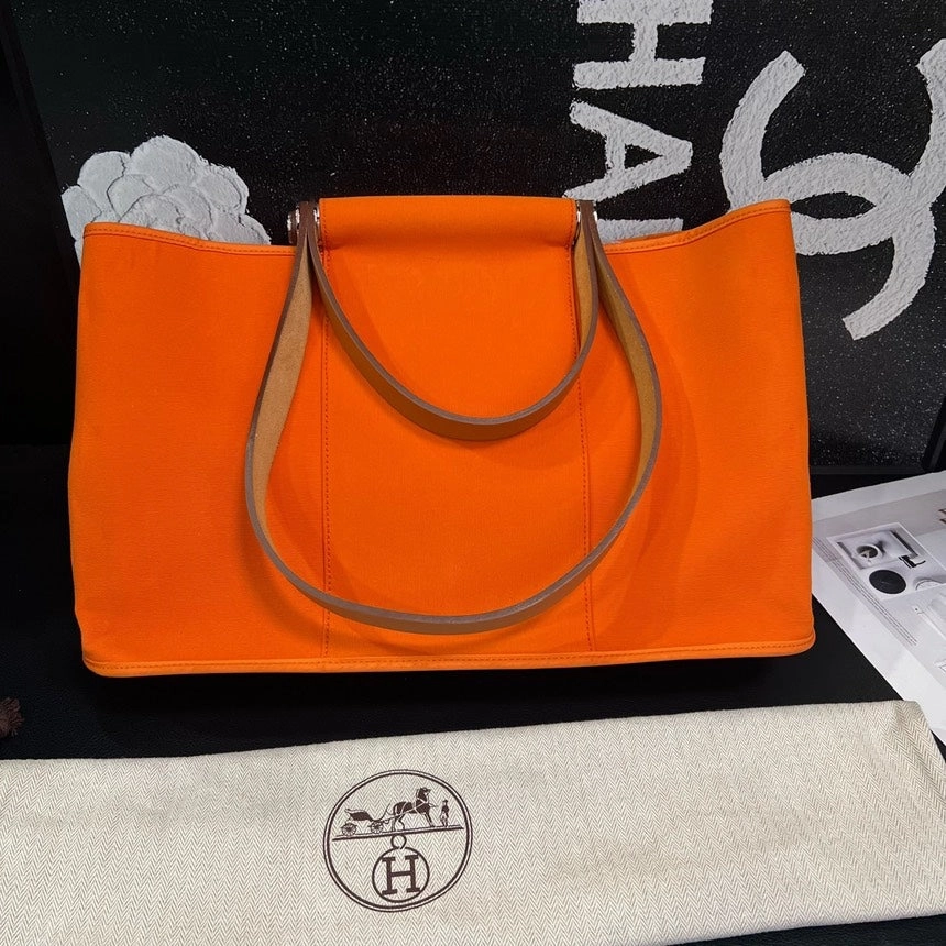 Hermes Cabag Orange One Shoulder Bag