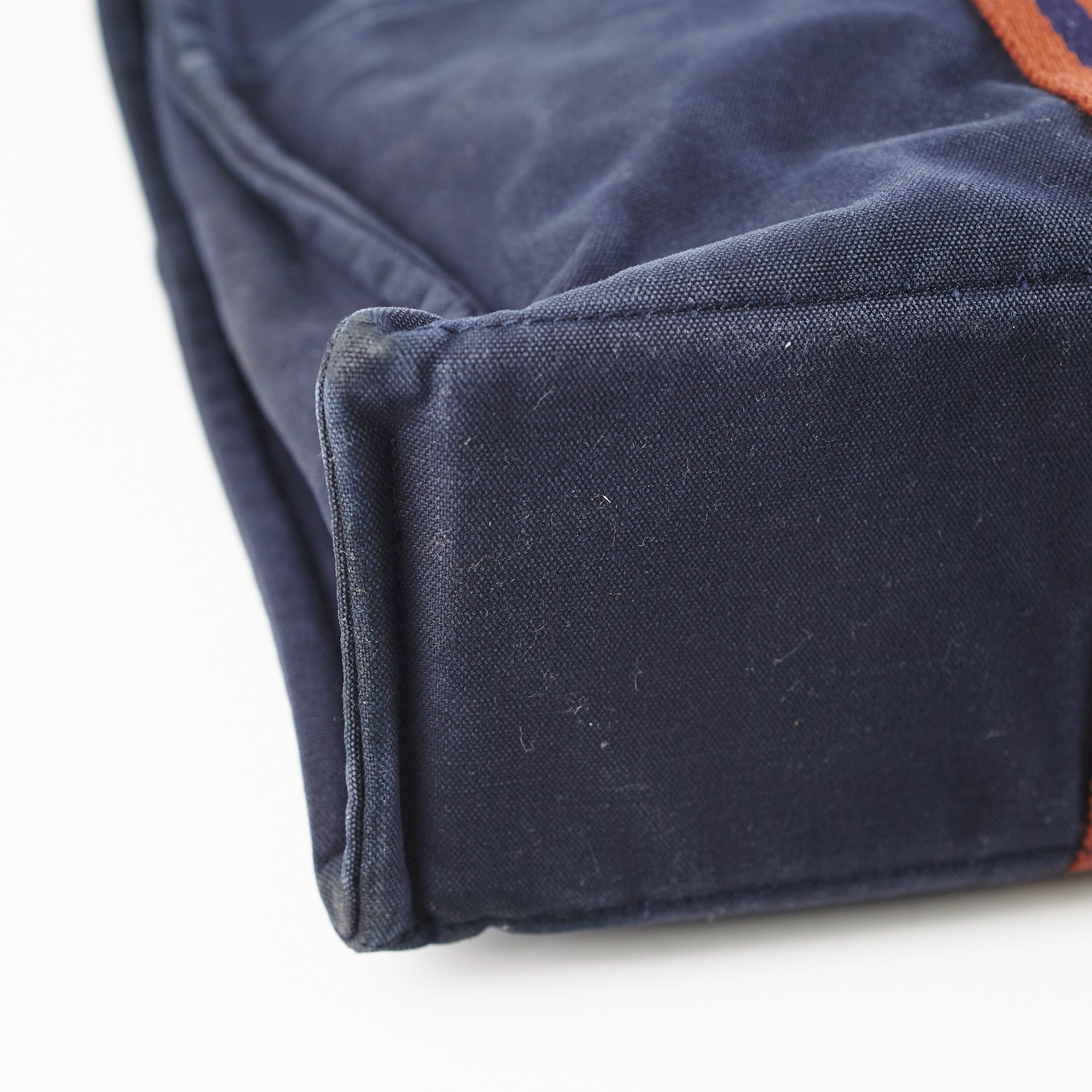 Hermes Canvas Tote Navy