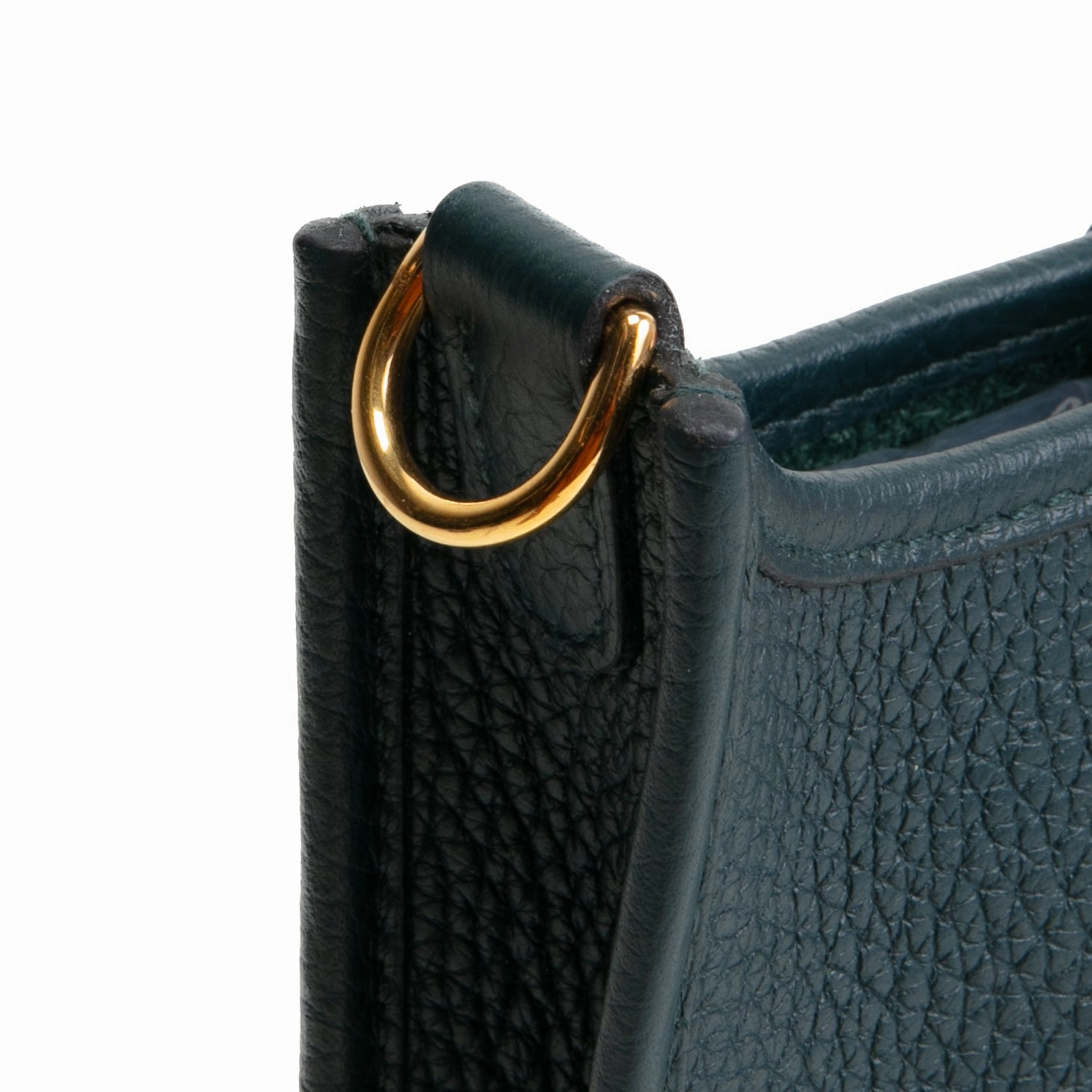 HERMES Evelyne TPM (16) Taurillion Clemence - Vert Bosphore