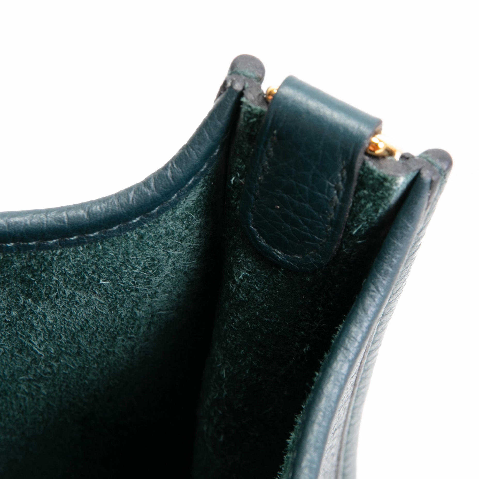 HERMES Evelyne TPM (16) Taurillion Clemence - Vert Bosphore