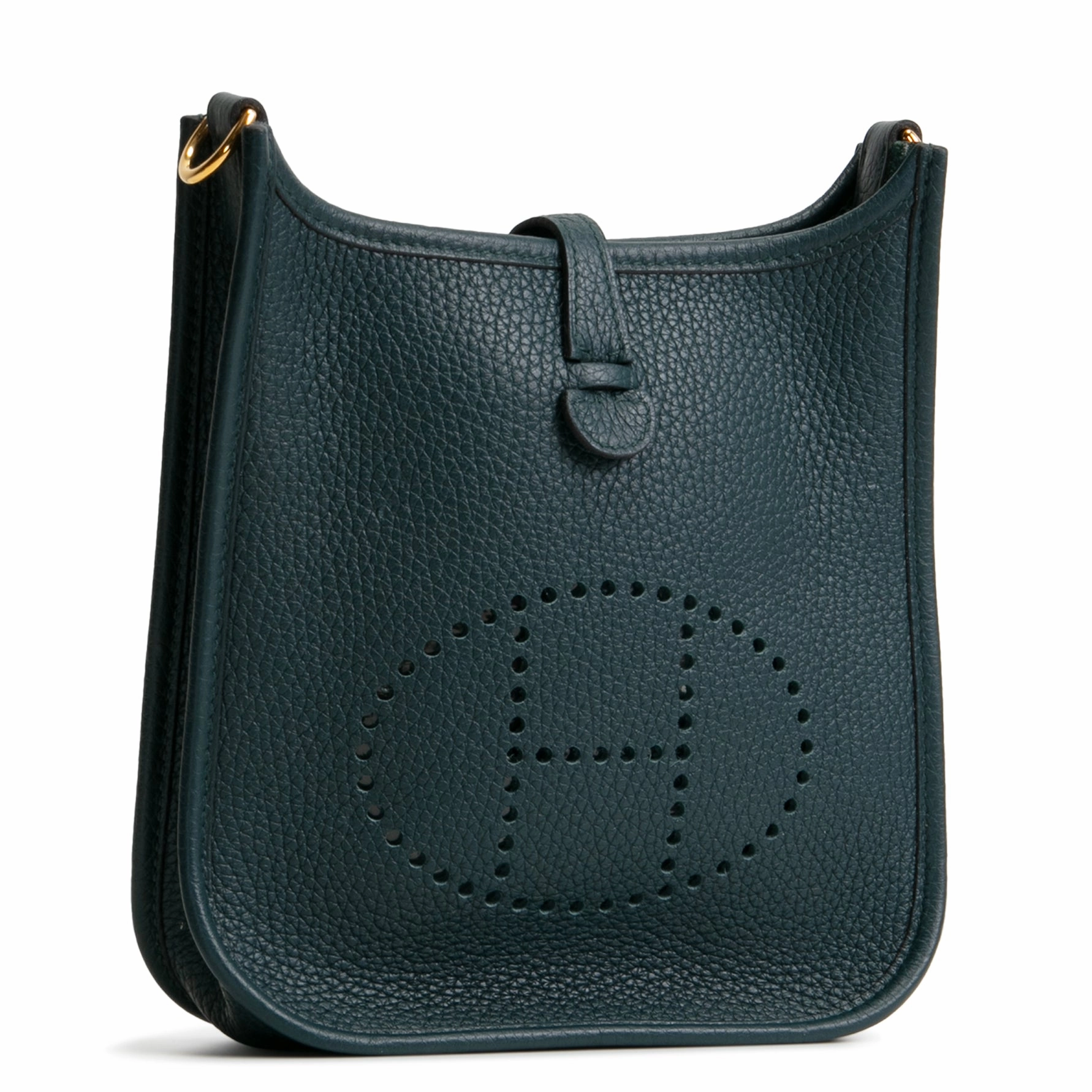 HERMES Evelyne TPM (16) Taurillion Clemence - Vert Bosphore