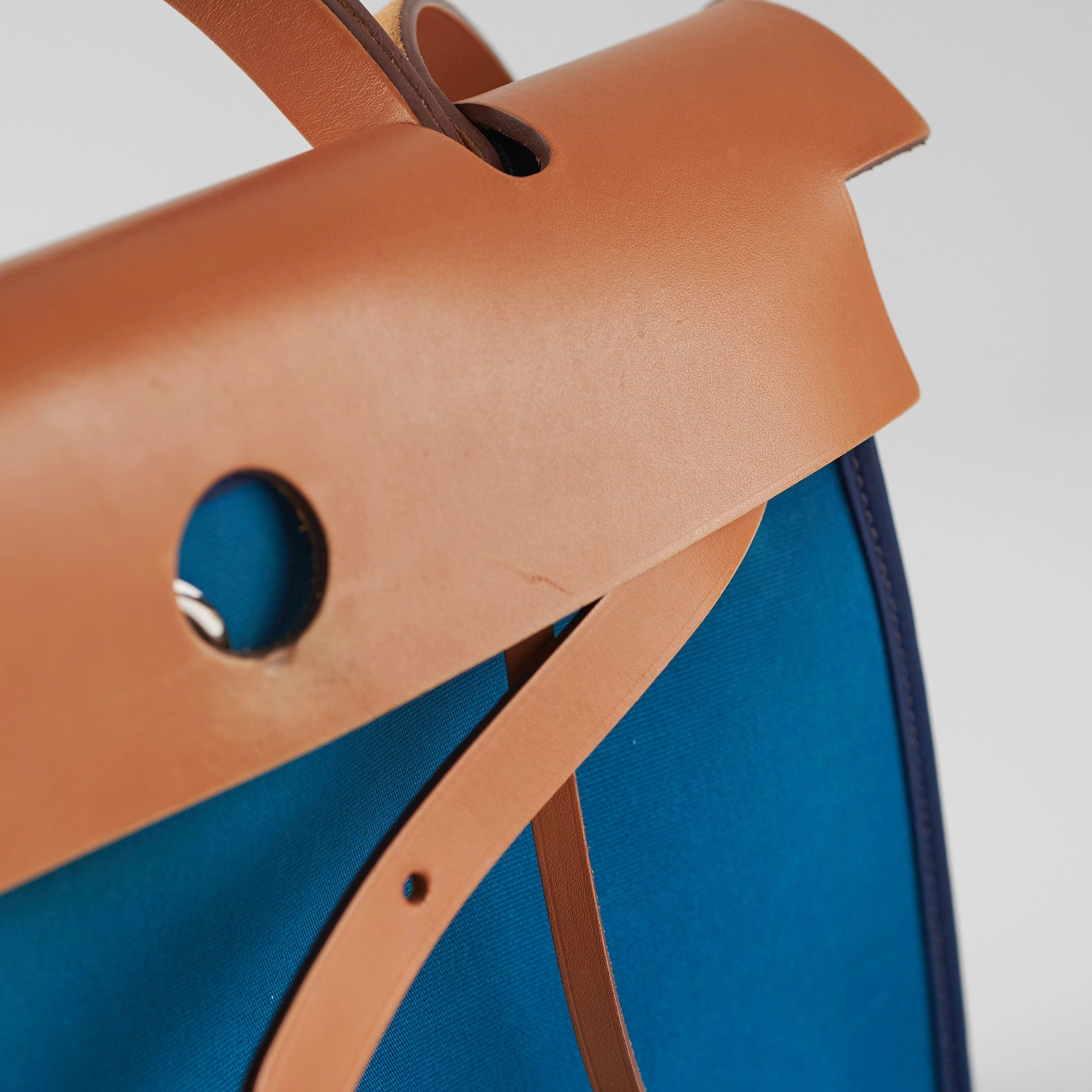 Hermes Herbag 31 Blue Bag