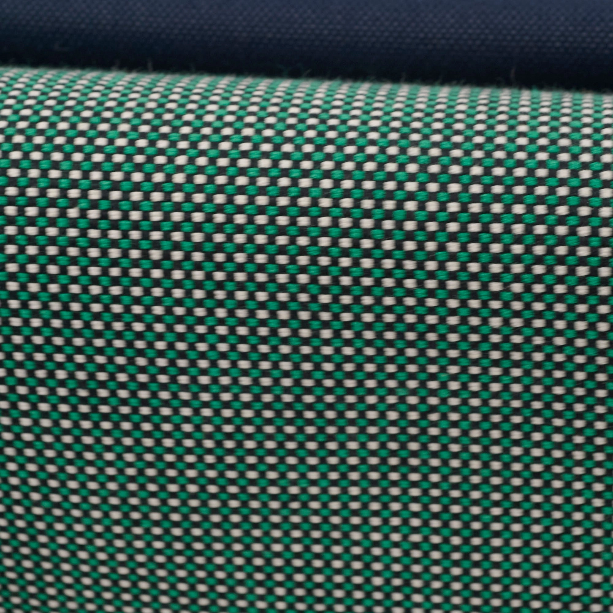 Hermes Herbag Zip 31 Criss Viking Quadrille Dark Green, Navy