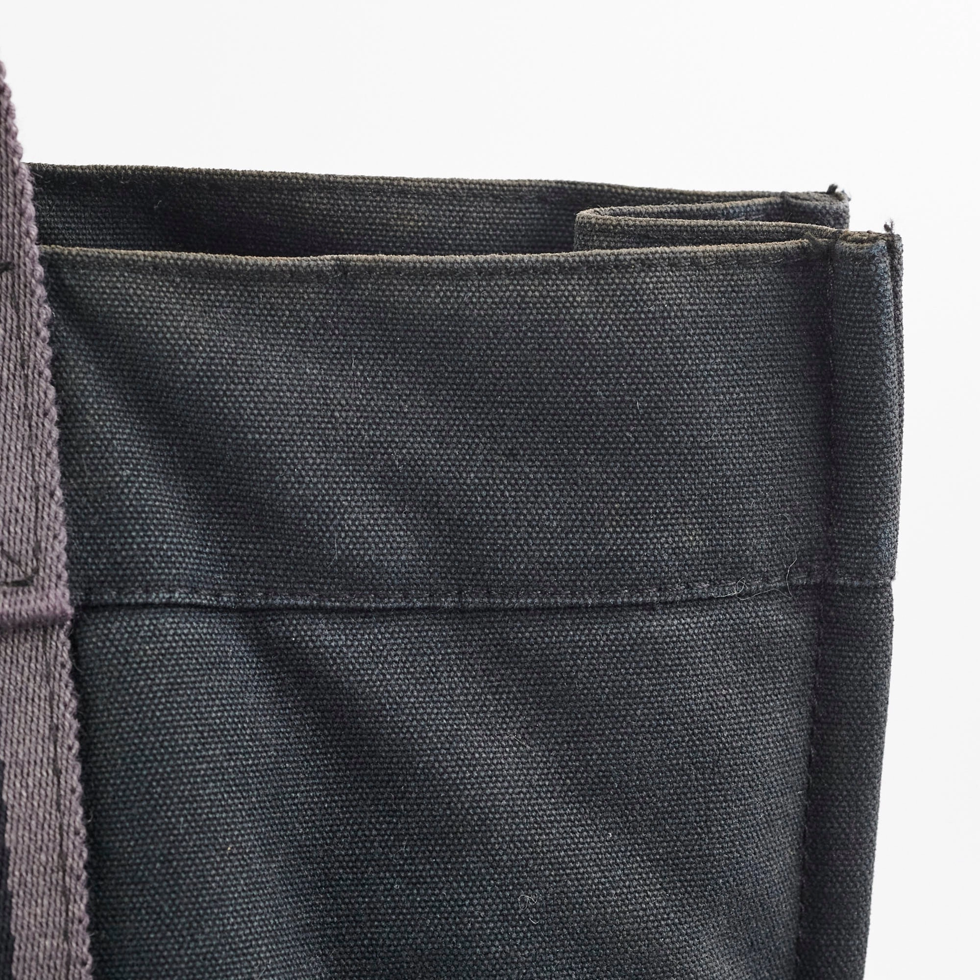 Hermes Herline Tote Canvas Black