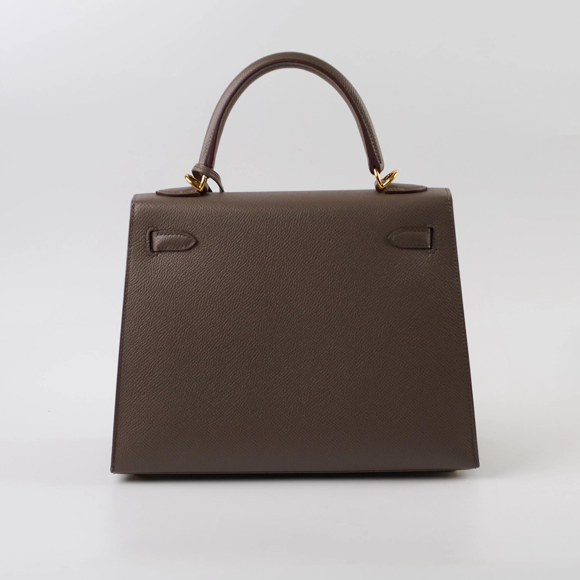 Hermes Kelly 25 Epsom GHW Etain Y Stamp