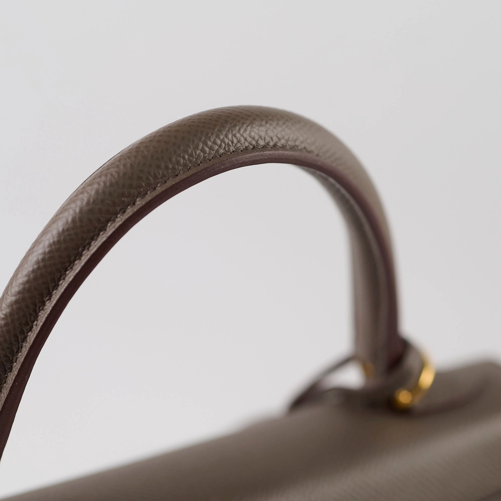 Hermes Kelly 25 Epsom GHW Etain Y Stamp