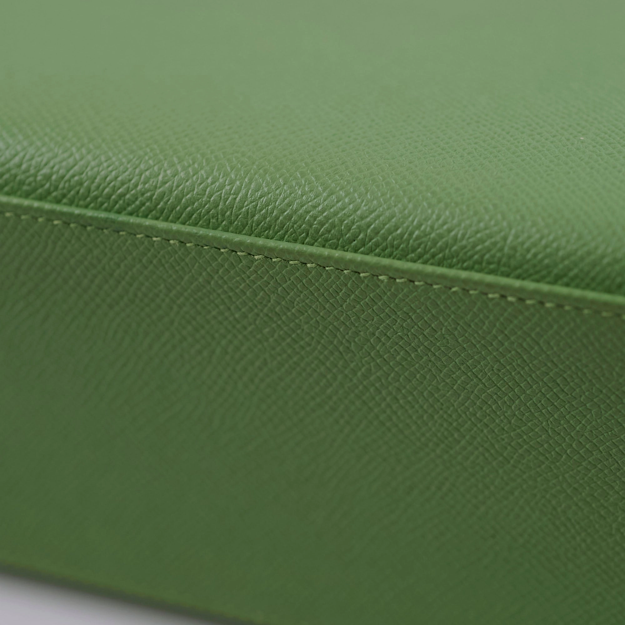 Hermes Kelly 25 Epsom Vert Criquet D Stamp 2019