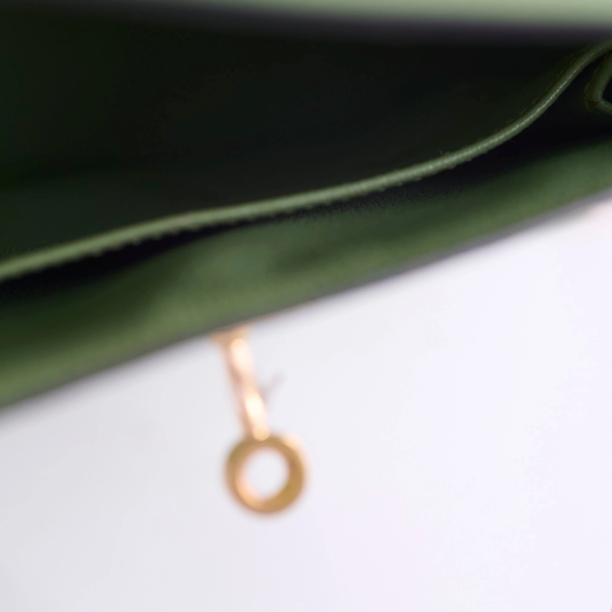 Hermes Kelly 25 Epsom Vert Criquet D Stamp 2019