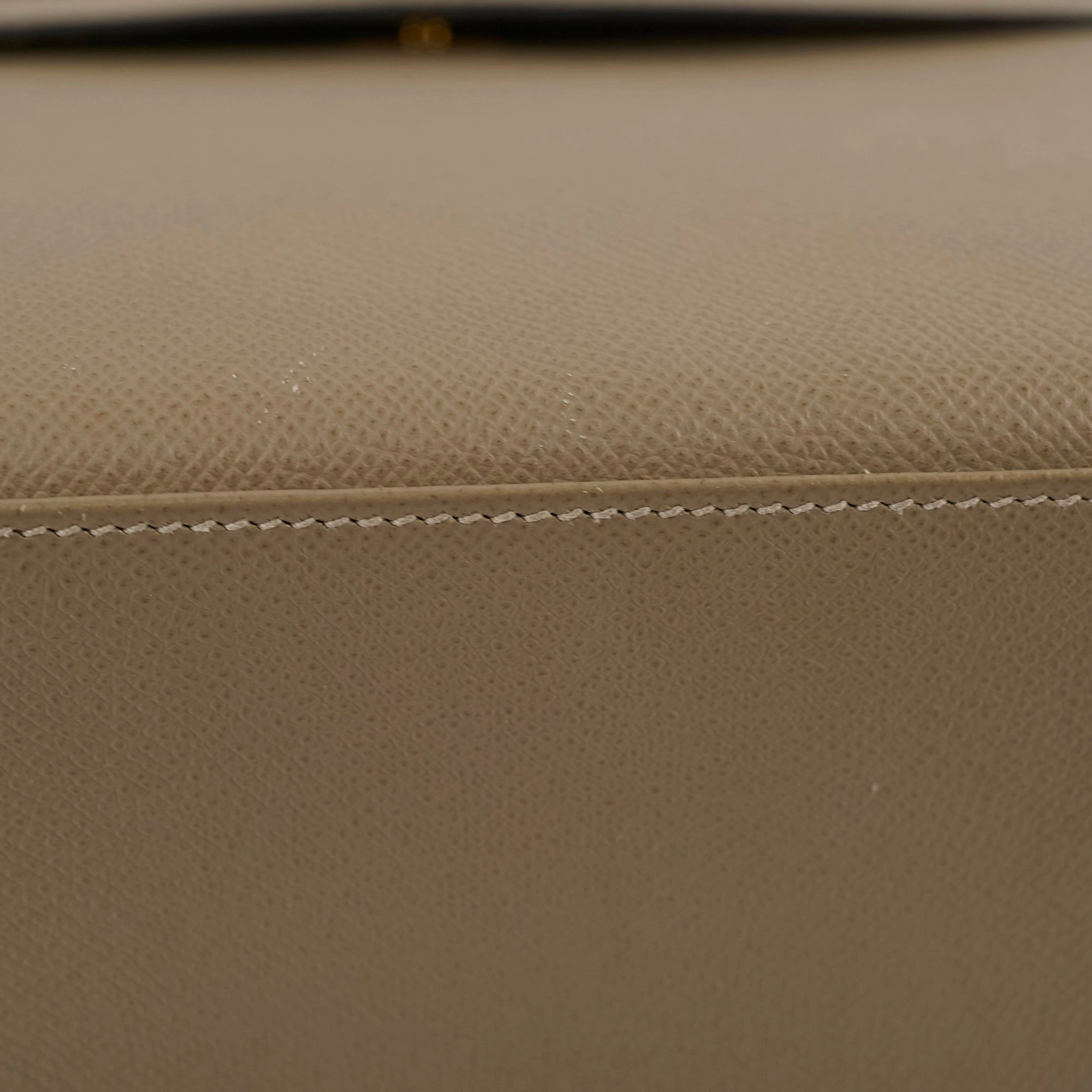 Hermes Kelly 25 Gris Asphalt Epsom C Stamp 2018