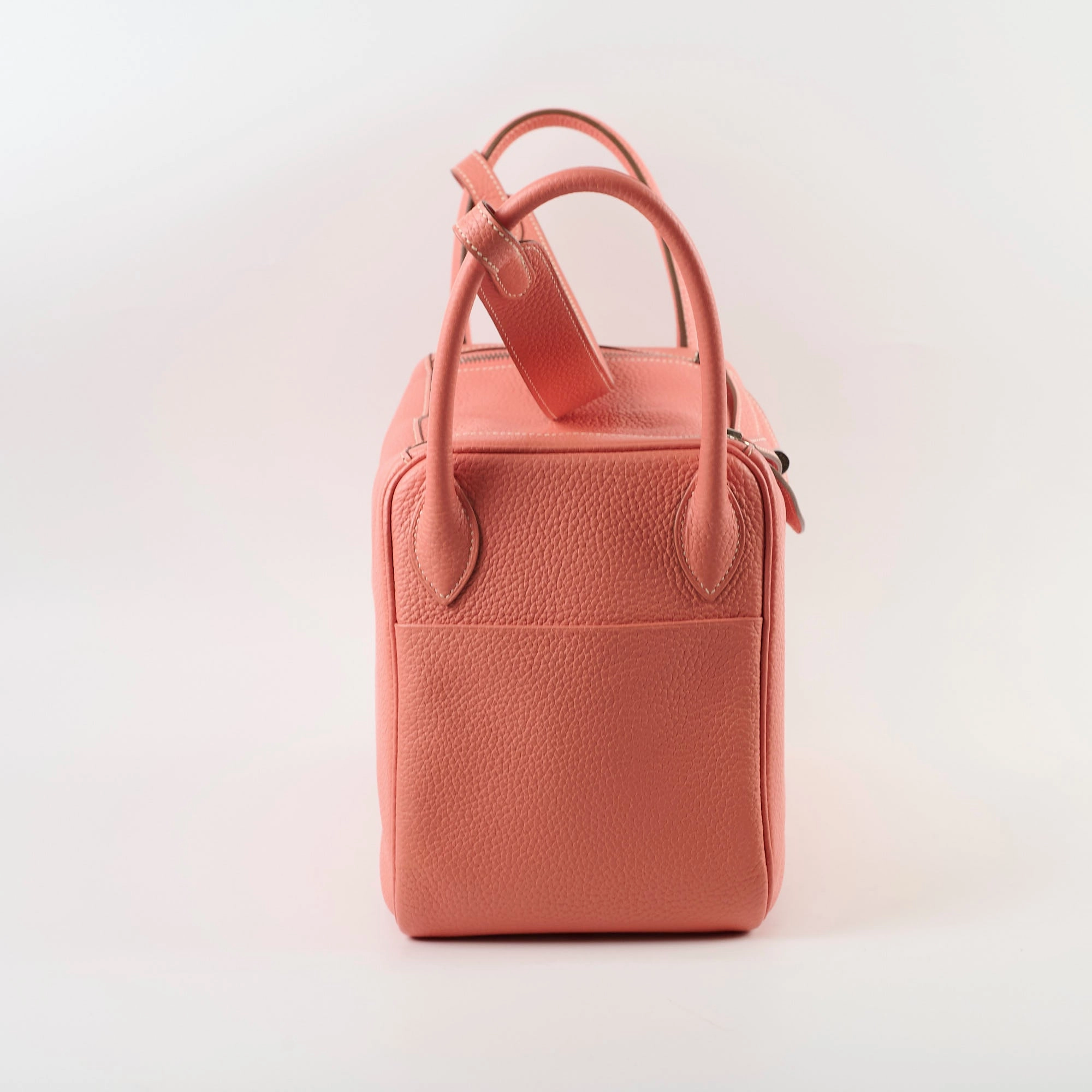 Hermes Lindy 30 Flamingo Clemence PHW 2013