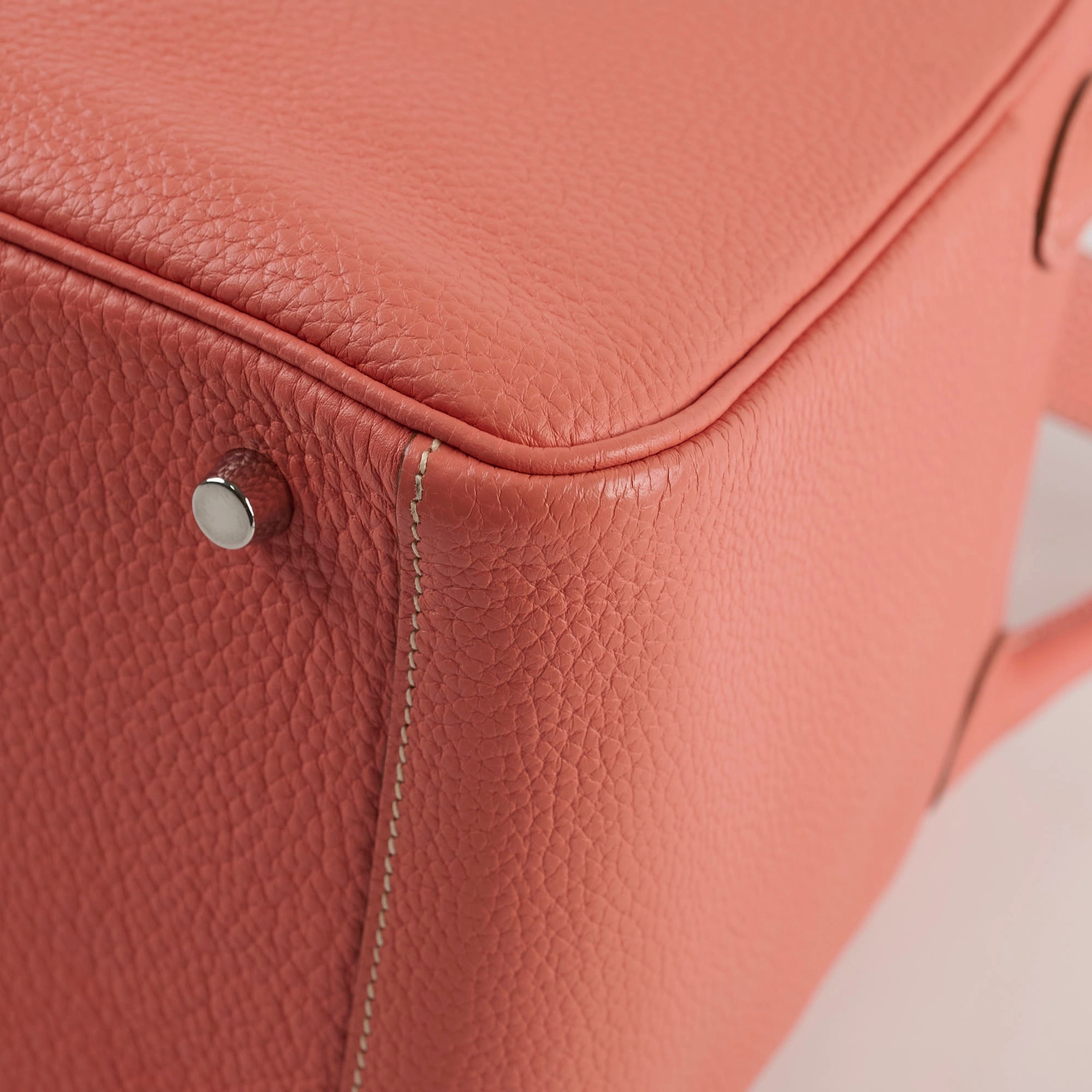 Hermes Lindy 30 Flamingo Clemence PHW 2013