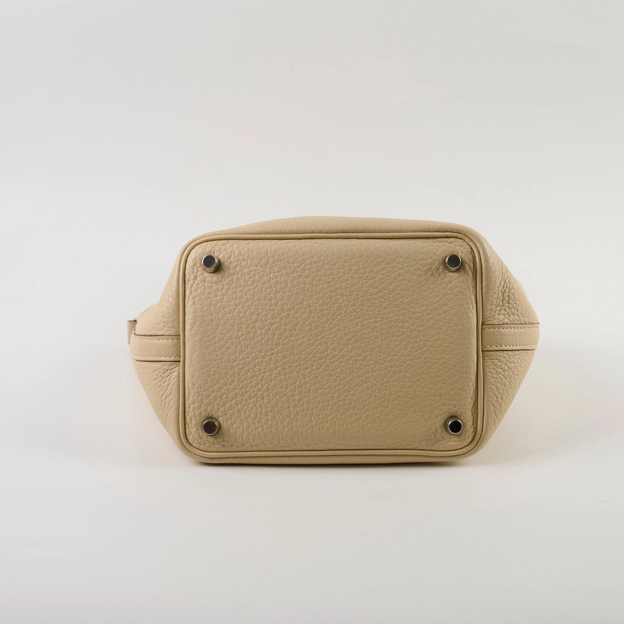 Hermes Picotin 18 (Old Version) Craie Stamp Sqaure L