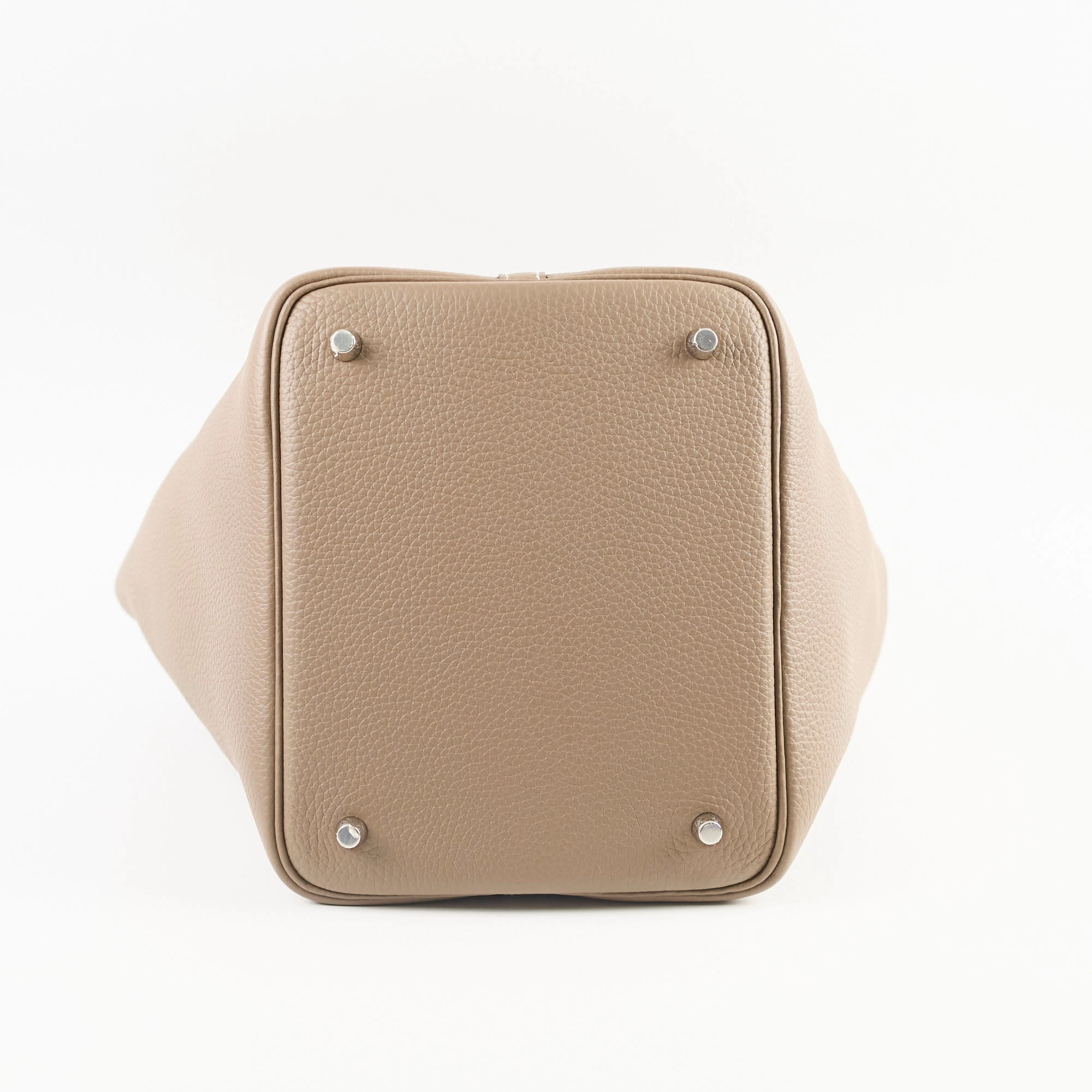 Hermes Picotin 22 Clemence Etoupe Stamp Z