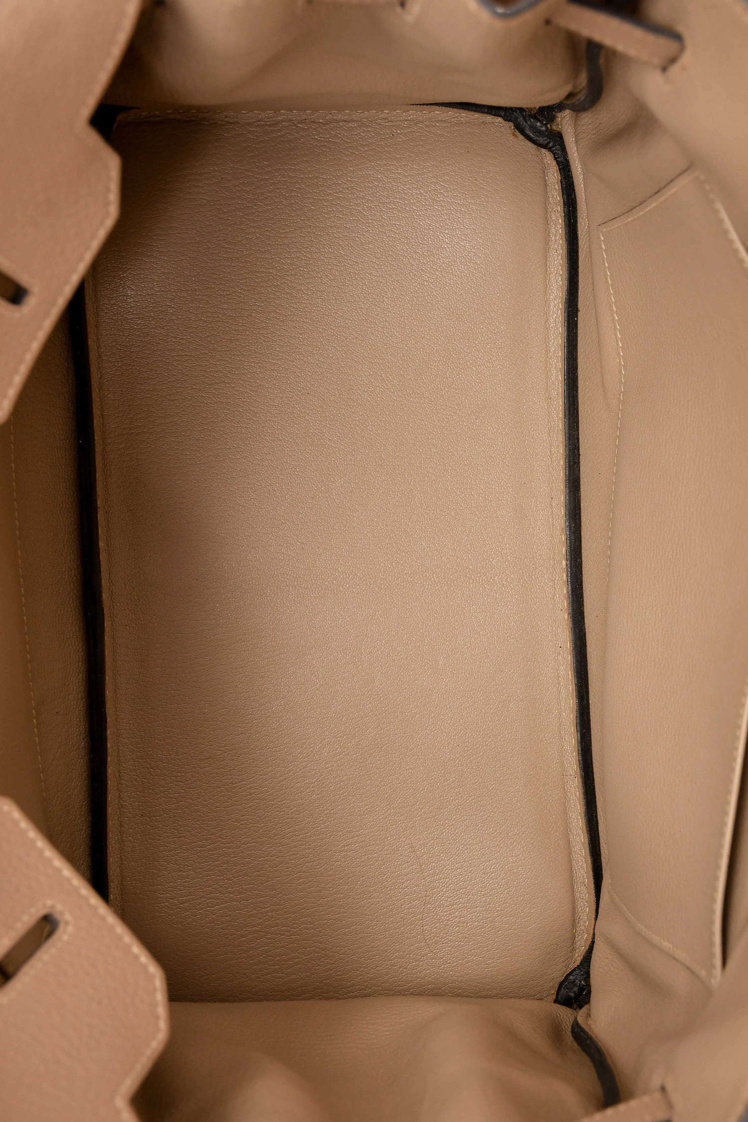 Herms 2010 Beige Clemence Birkin 35