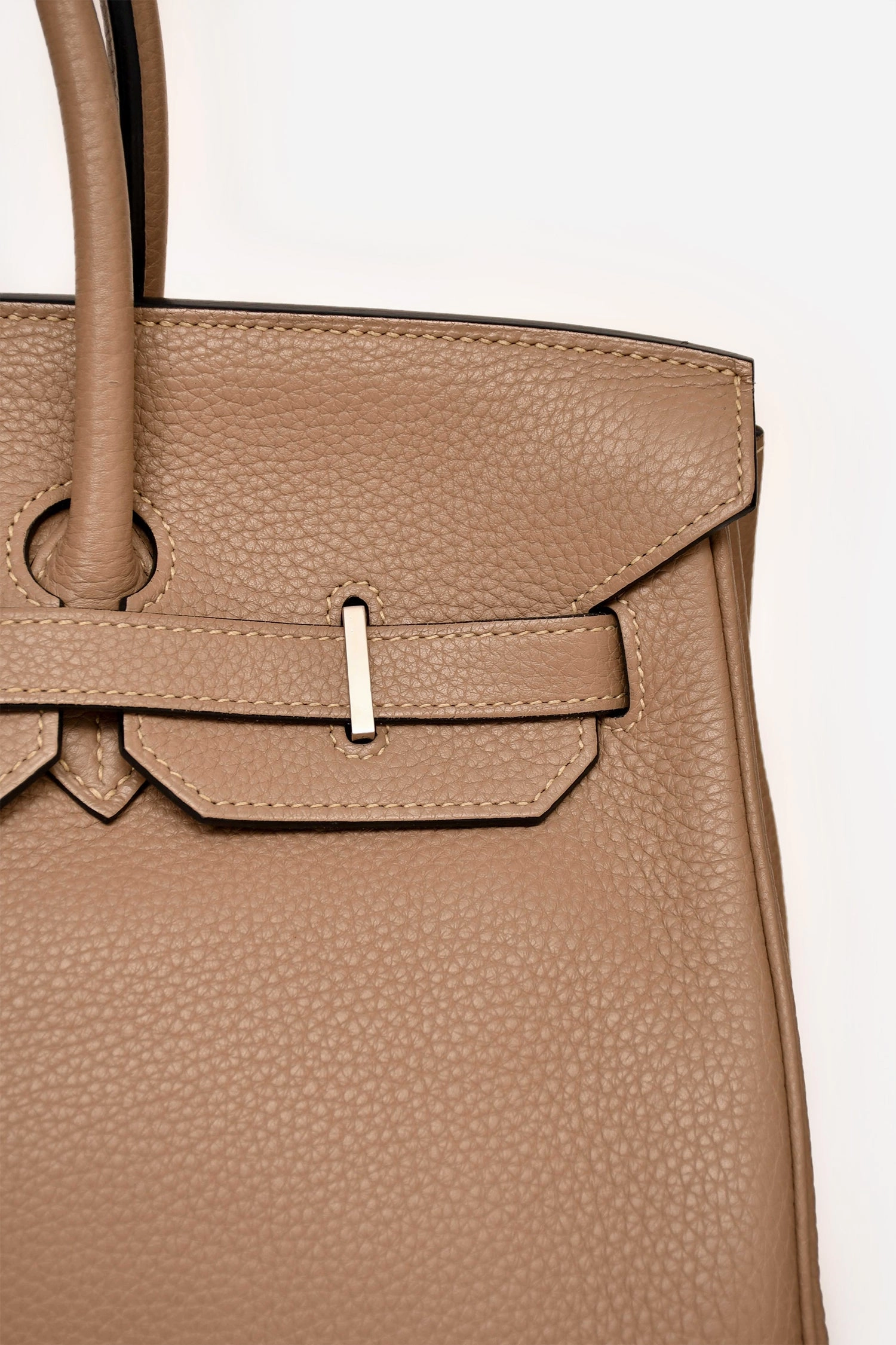 Herms 2010 Beige Clemence Birkin 35