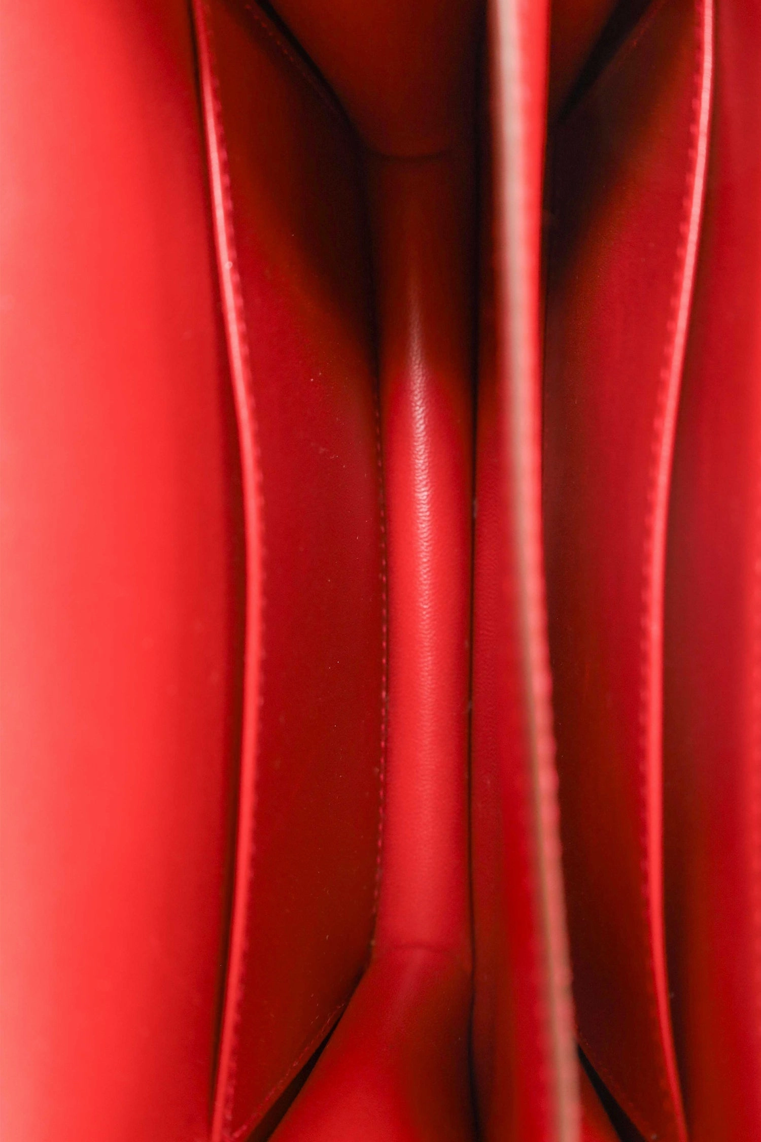 Herms 2017 Red Ostrich Constance 18