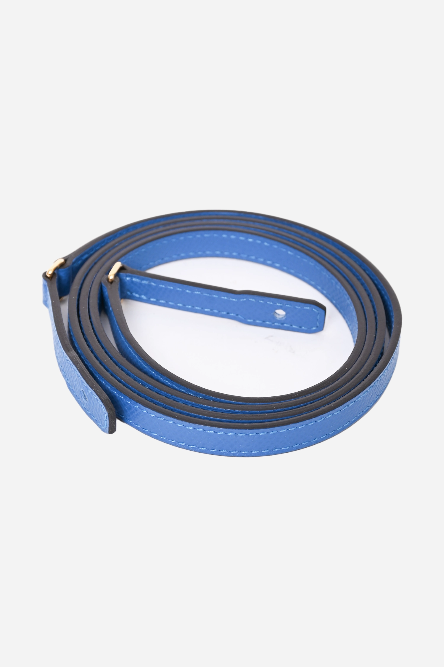 Herms 2018 Mykonos Bleu Zellige Epsom Kelly To Go Alligator Touch