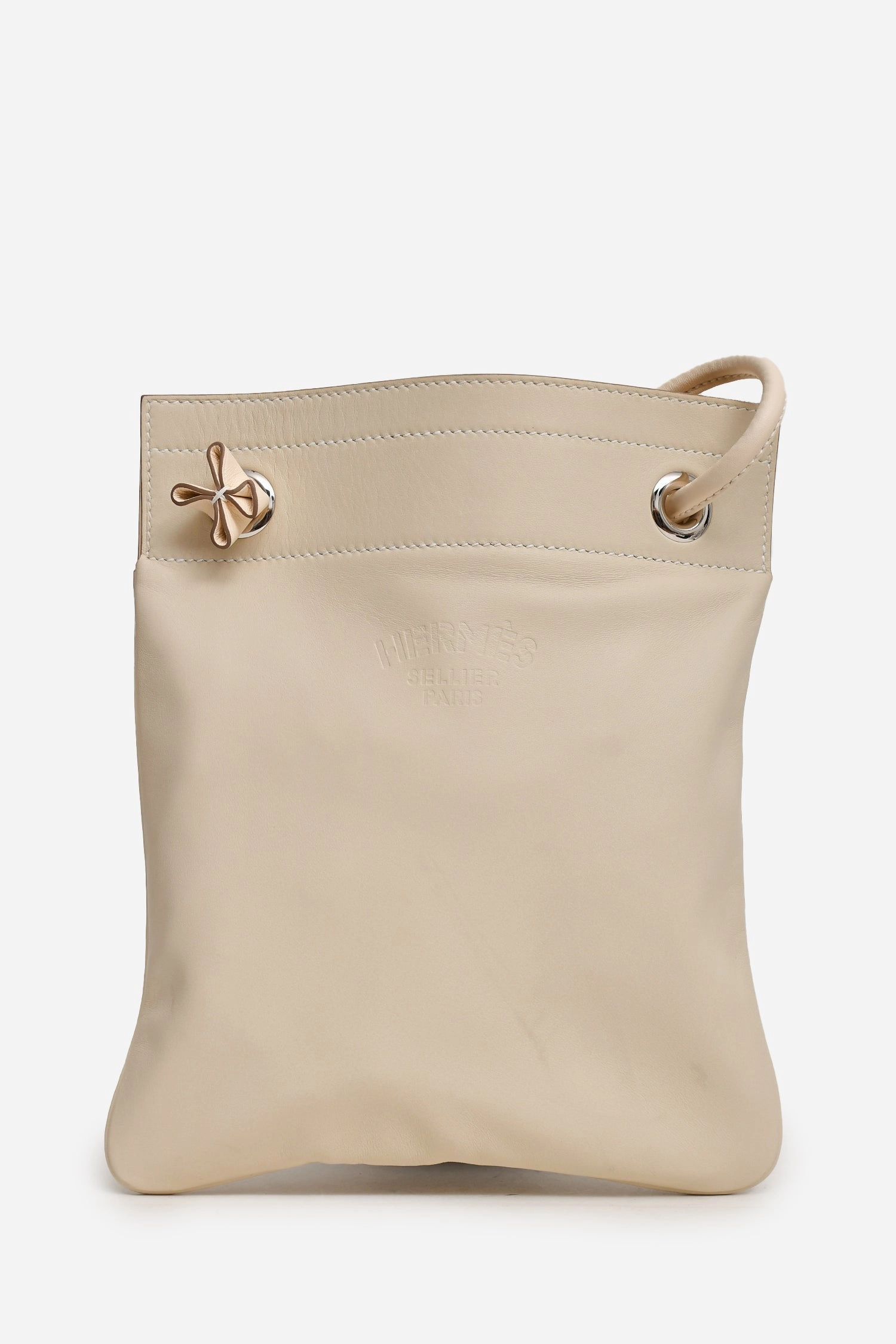 Herms 2020 Ecru Swift Leather Mini Aline Crossbody Bag