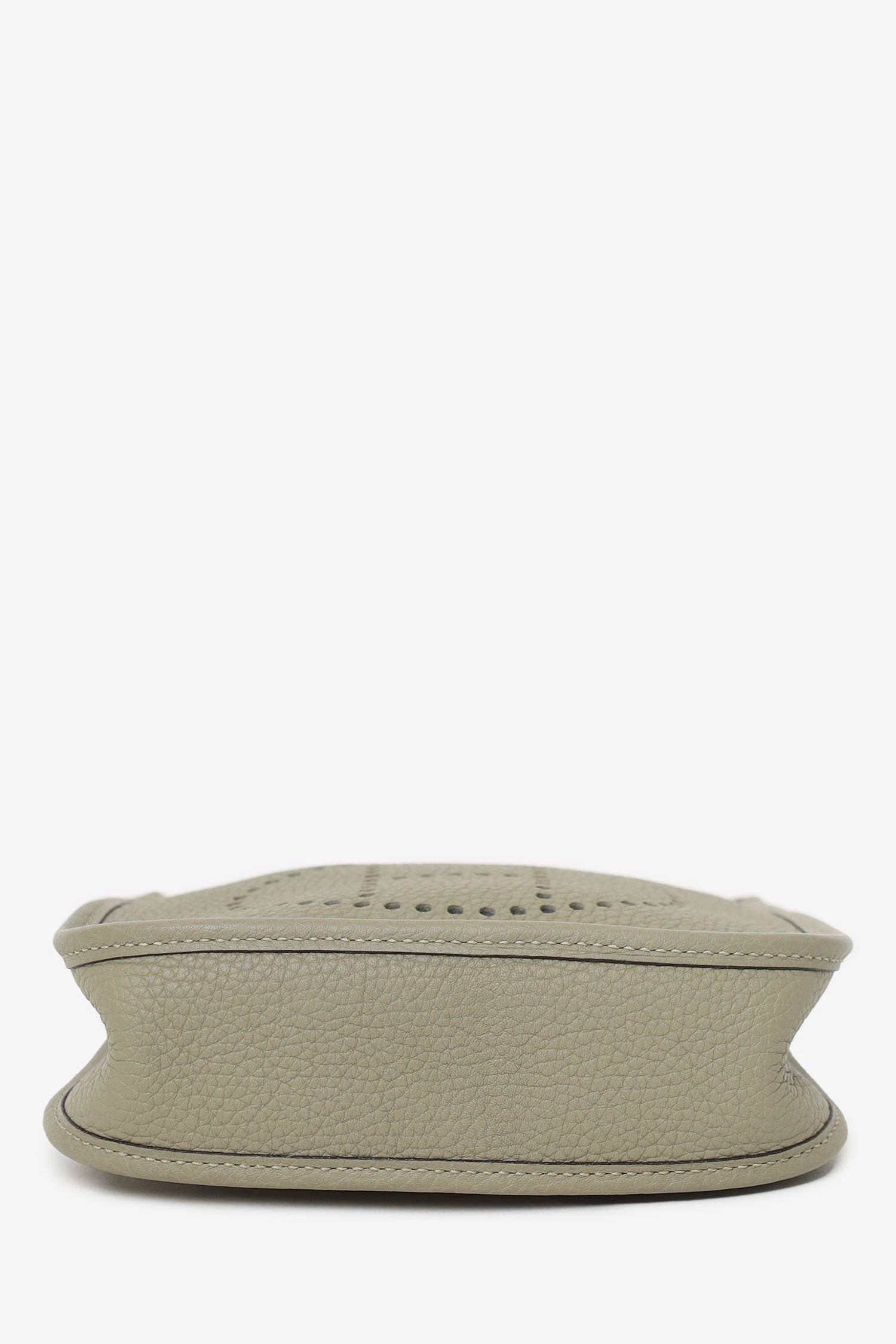Herms 2021 Sage Clemence Mini Evelyne II TPM 16 Crossbody