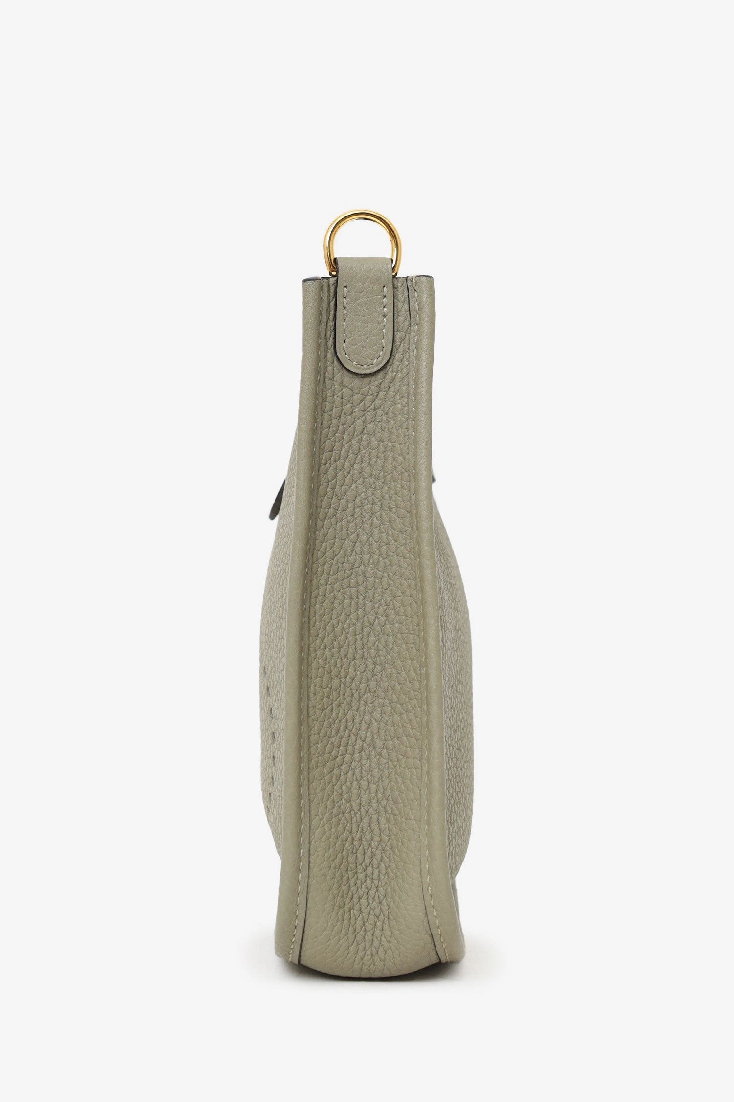 Herms 2021 Sage Clemence Mini Evelyne II TPM 16 Crossbody