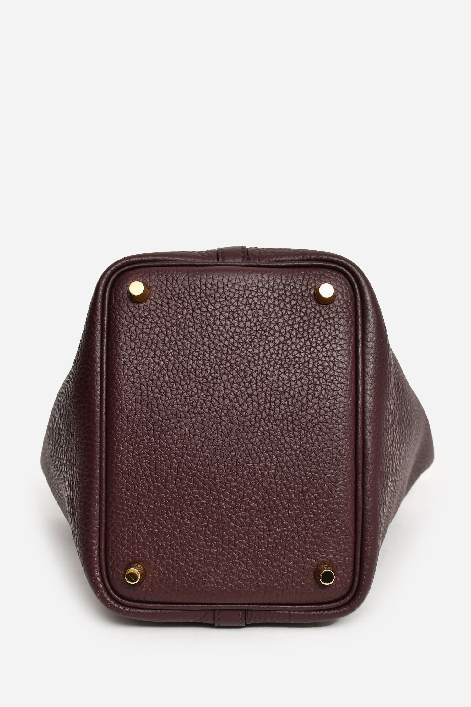Herms 2022 Purple Clemence Leather Picotin 18