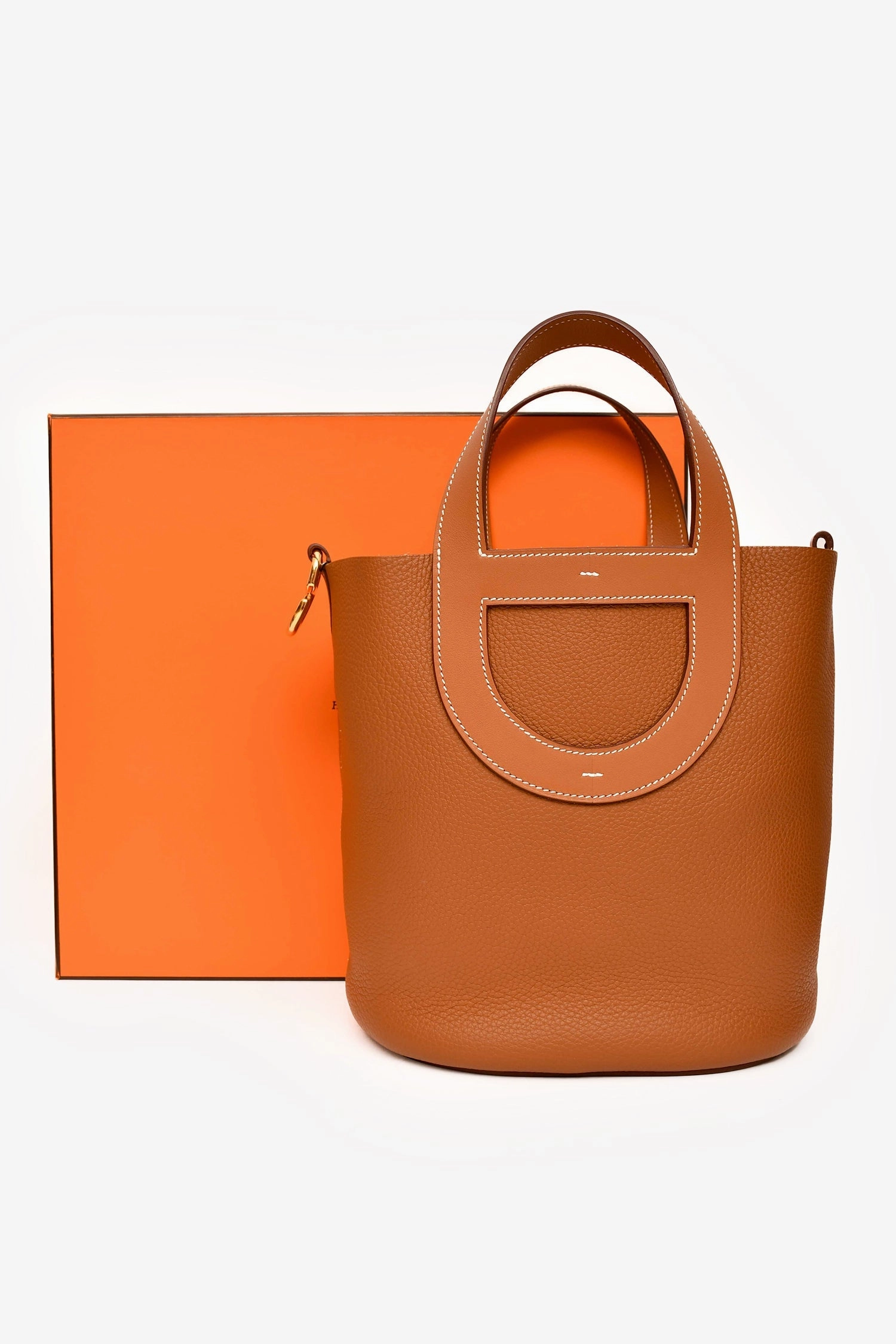 Herms 2023 Gold Clemence In-The-Loop 23 Bag