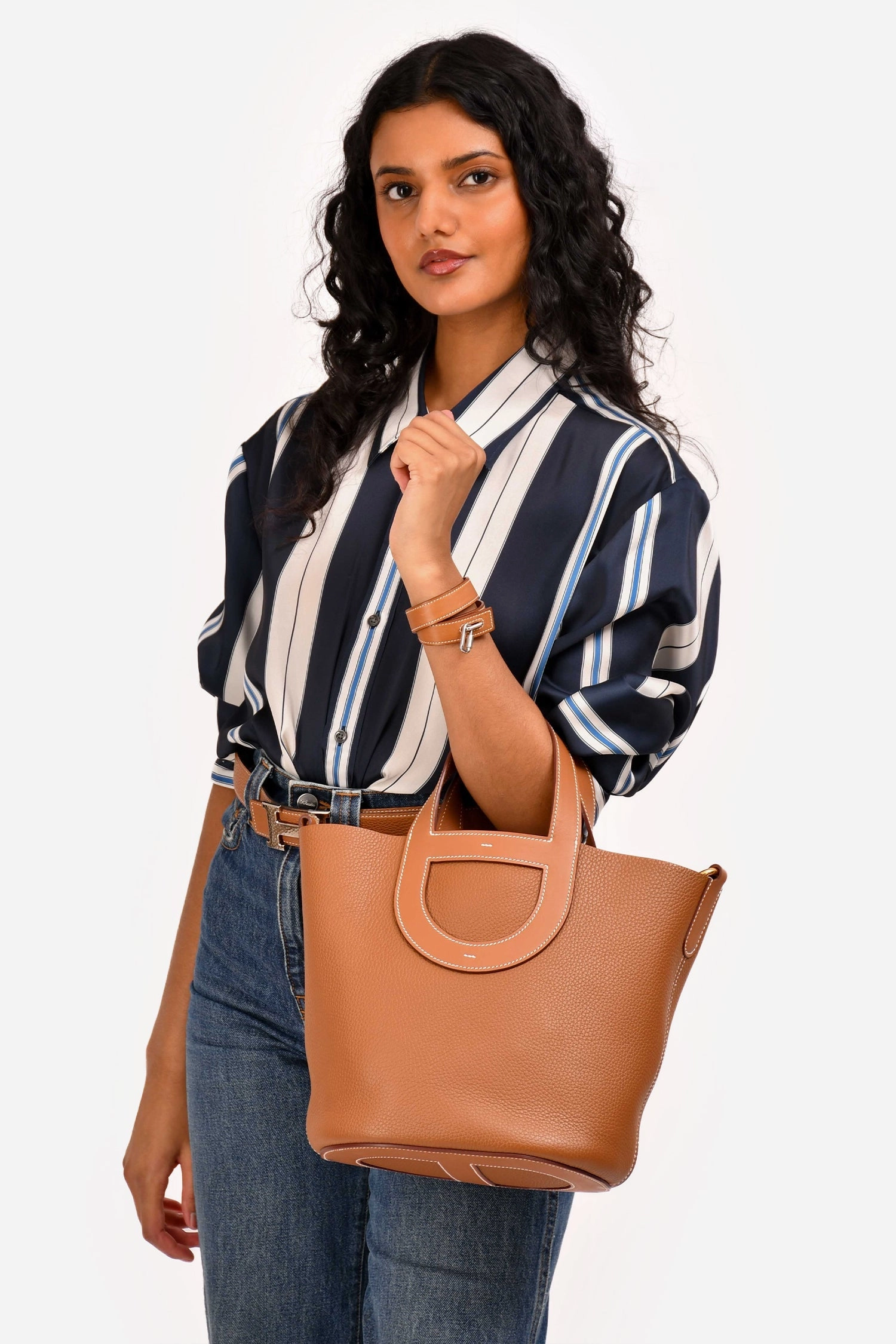Herms 2023 Gold Clemence In-The-Loop 23 Bag