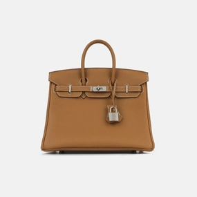 Herms - Birkin 25 - Gold Togo PHW - Unused - 2023