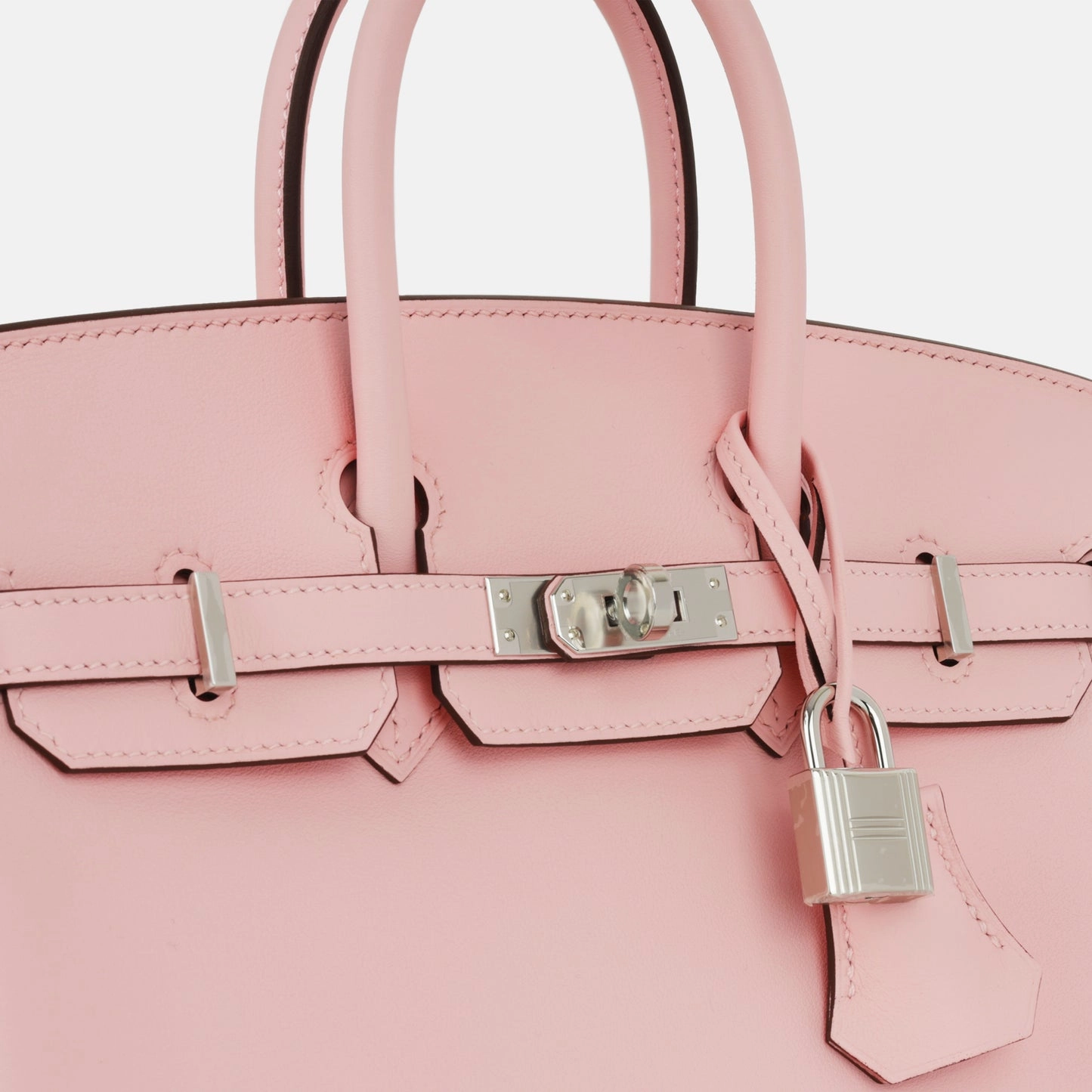Herms - Birkin 25 - Rose Sakura Swift PHW - Brand new - 2024