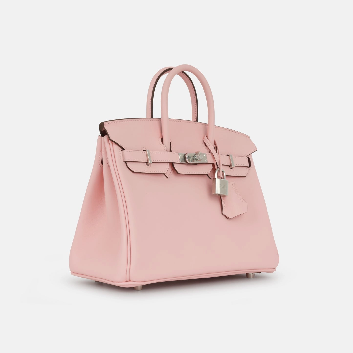 Herms - Birkin 25 - Rose Sakura Swift PHW - Brand new - 2024