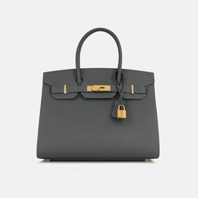 Herms - Birkin 30 - Ardoise Epsom Sellier GHW - Brand New - 2024