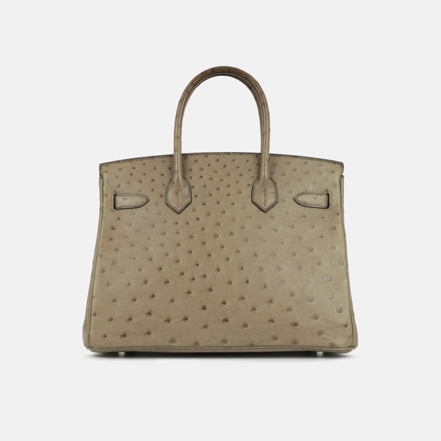 Herms - Birkin 30 - Mousse Ostrich PHW - 2014 - Pre-Loved