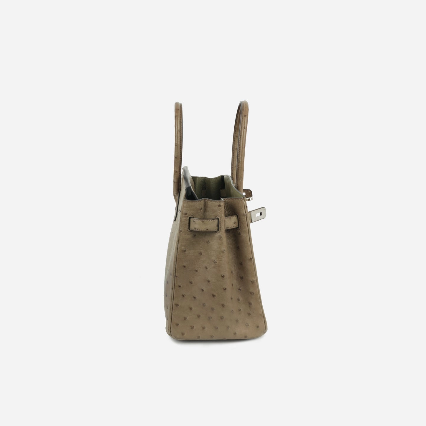 Herms - Birkin 30 - Mousse Ostrich PHW - 2014 - Pre-Loved