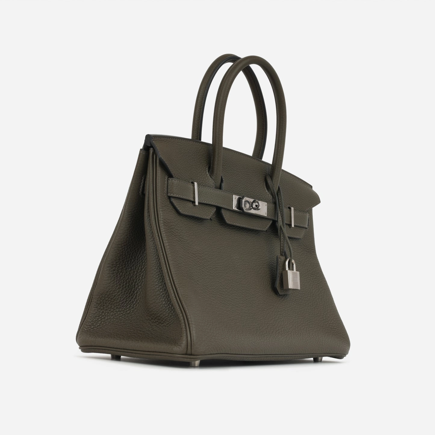 Herms - Birkin 30 - Vert De Gris Togo PHW - 2020 - Pre-Loved