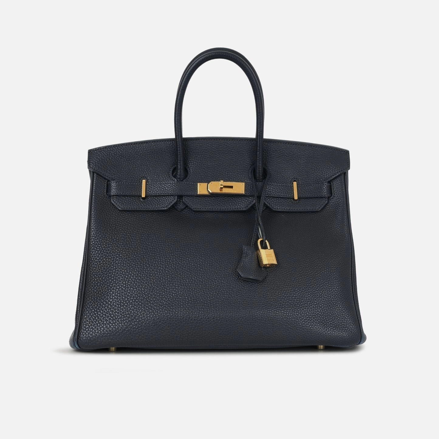 Herms - Birkin 35 - Bleu Nuit Togo GHW - 2008 - Pre-Loved