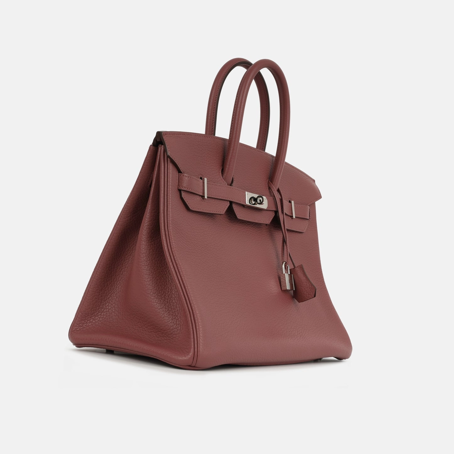 Herms - Birkin 35 - Rose De Boise Clemence PHW - 2014 - Pre-Loved